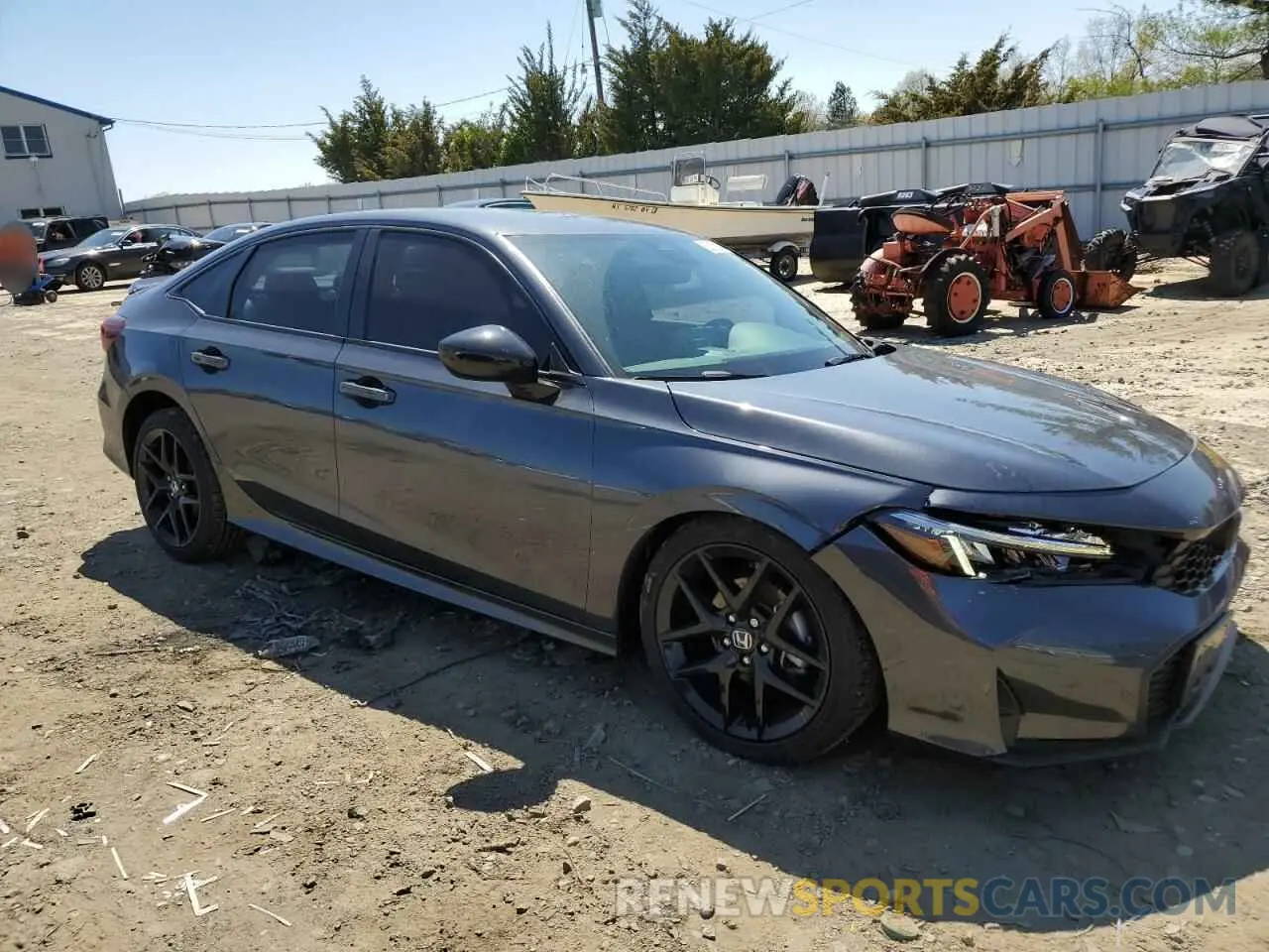 4 Photograph of a damaged car 2HGFE2F51SH549846 HONDA CIVIC 2025