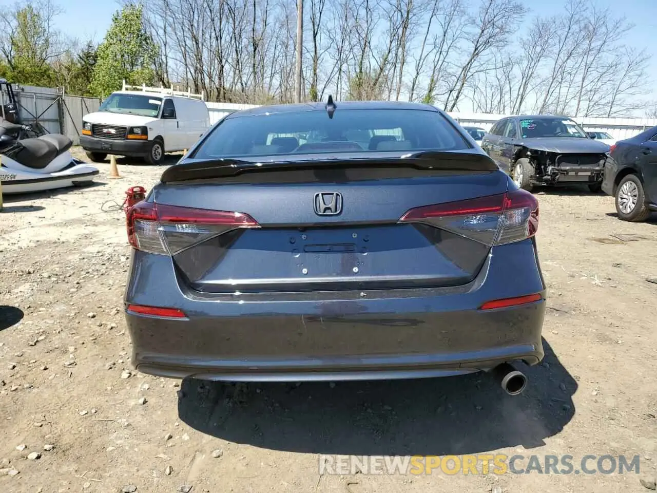 6 Photograph of a damaged car 2HGFE2F51SH549846 HONDA CIVIC 2025