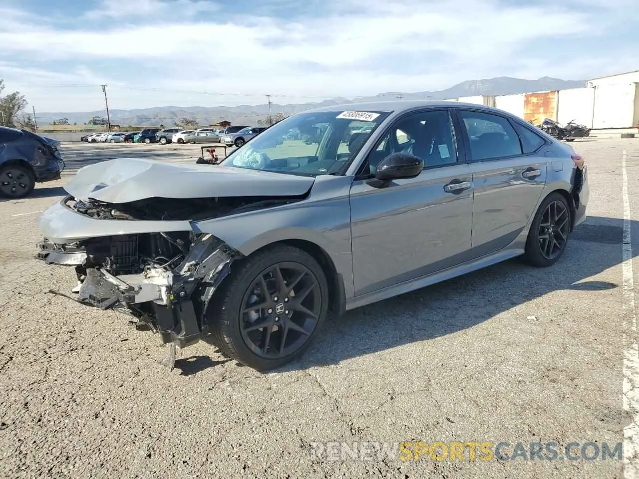 1 Photograph of a damaged car 2HGFE2F51SH557221 HONDA CIVIC 2025