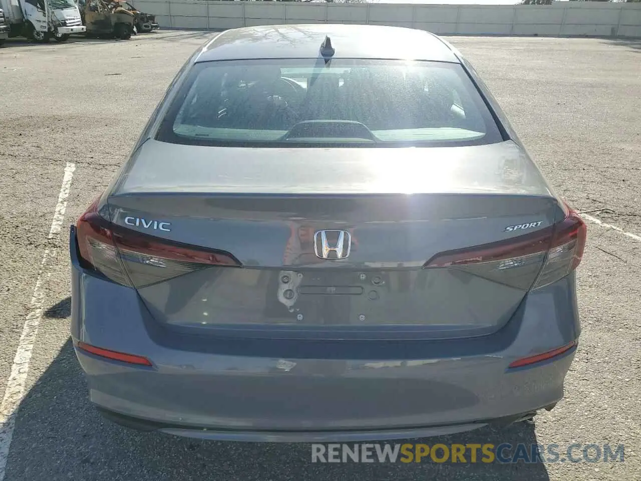 6 Photograph of a damaged car 2HGFE2F51SH557221 HONDA CIVIC 2025