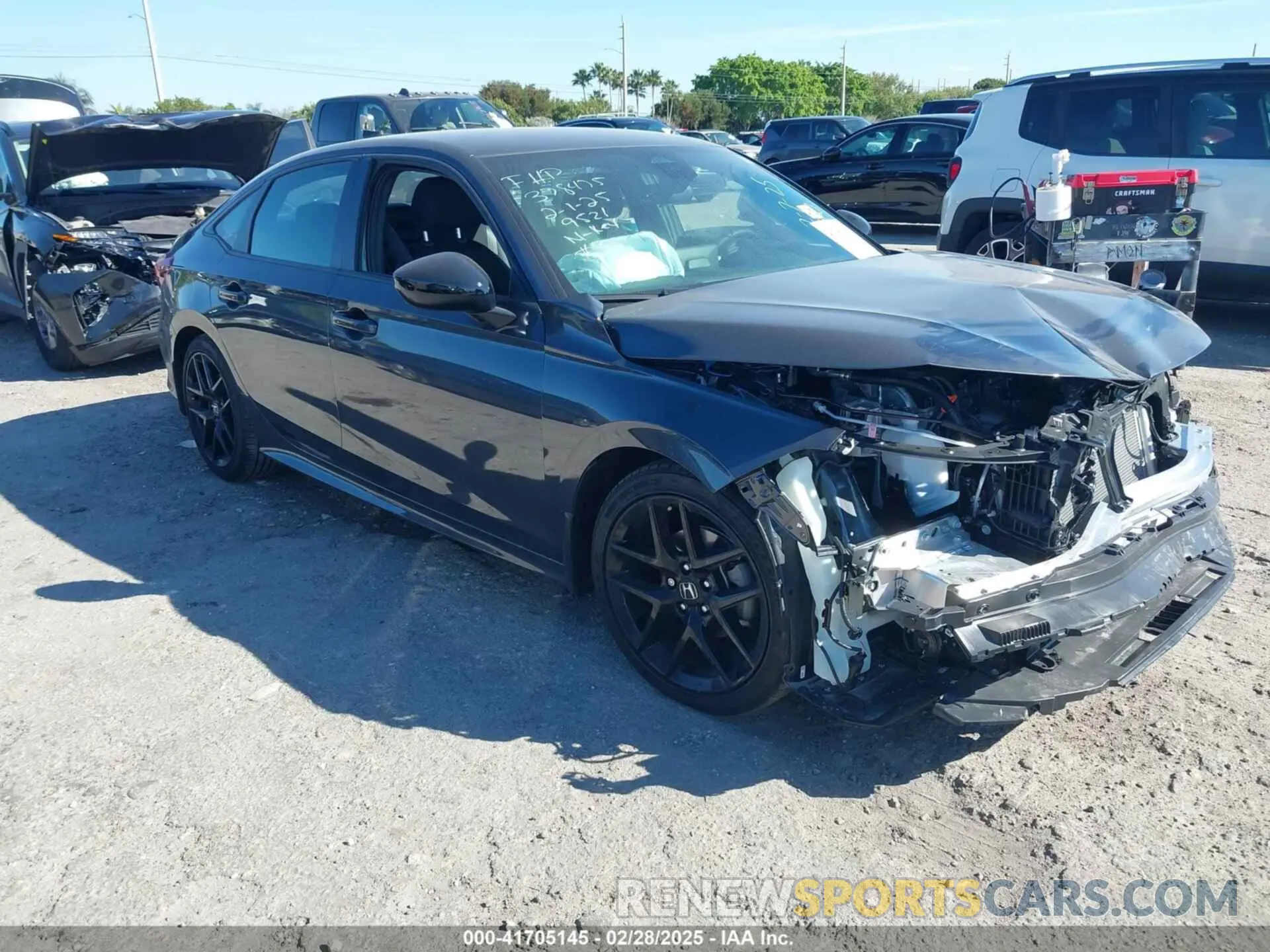 1 Photograph of a damaged car 2HGFE2F51SH559521 HONDA CIVIC 2025