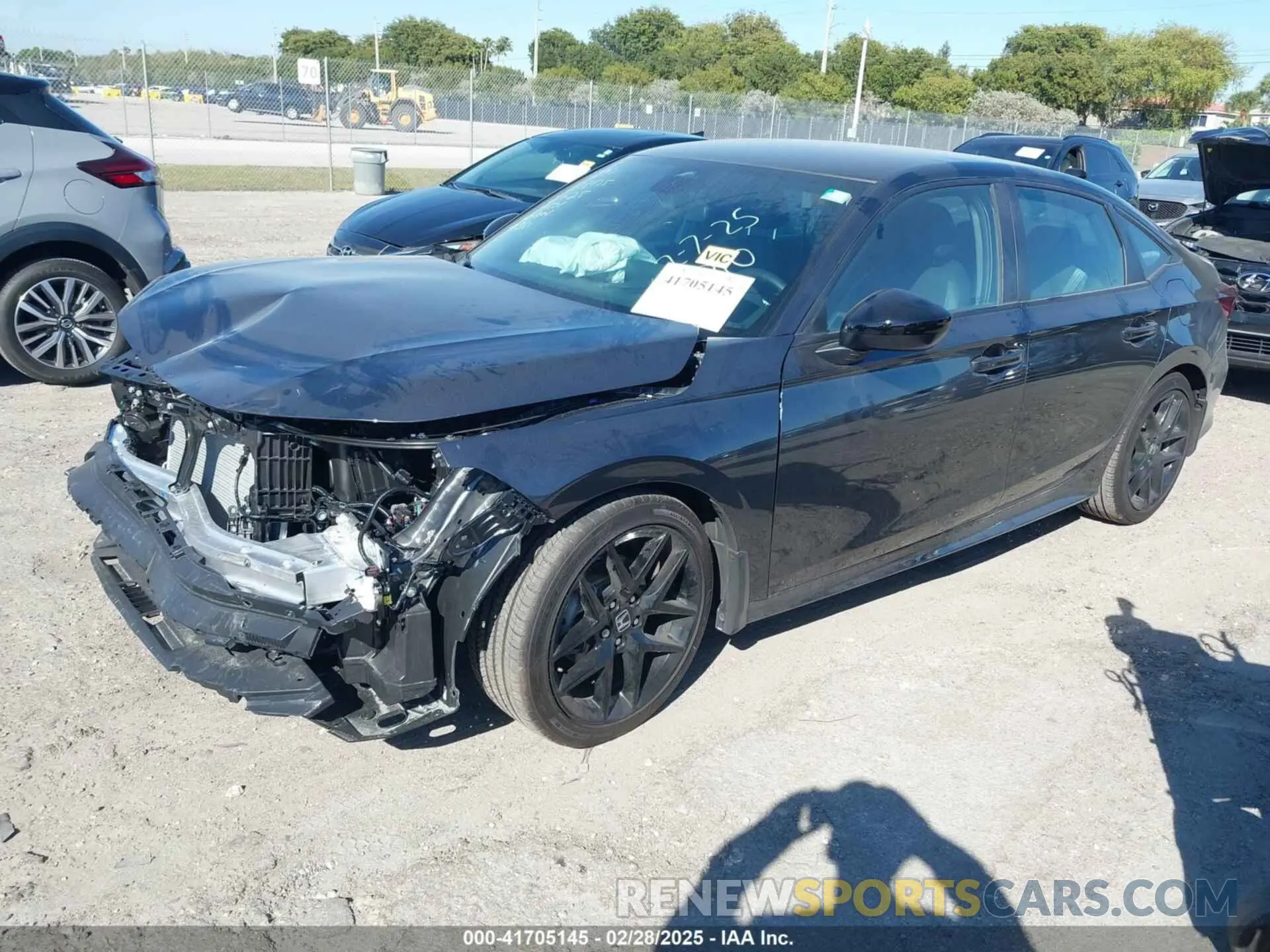 2 Photograph of a damaged car 2HGFE2F51SH559521 HONDA CIVIC 2025