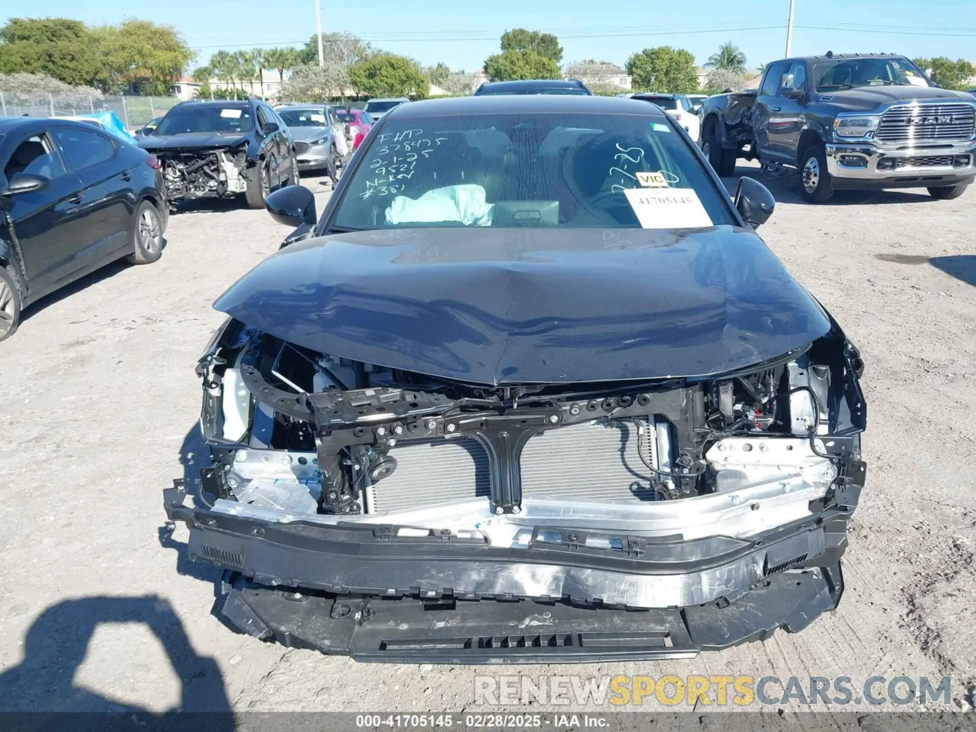 6 Photograph of a damaged car 2HGFE2F51SH559521 HONDA CIVIC 2025