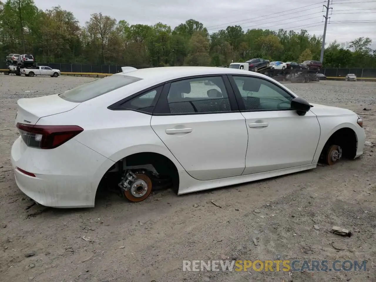 3 Photograph of a damaged car 2HGFE2F51SH564752 HONDA CIVIC 2025