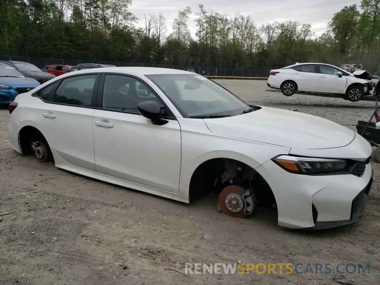 4 Photograph of a damaged car 2HGFE2F51SH564752 HONDA CIVIC 2025