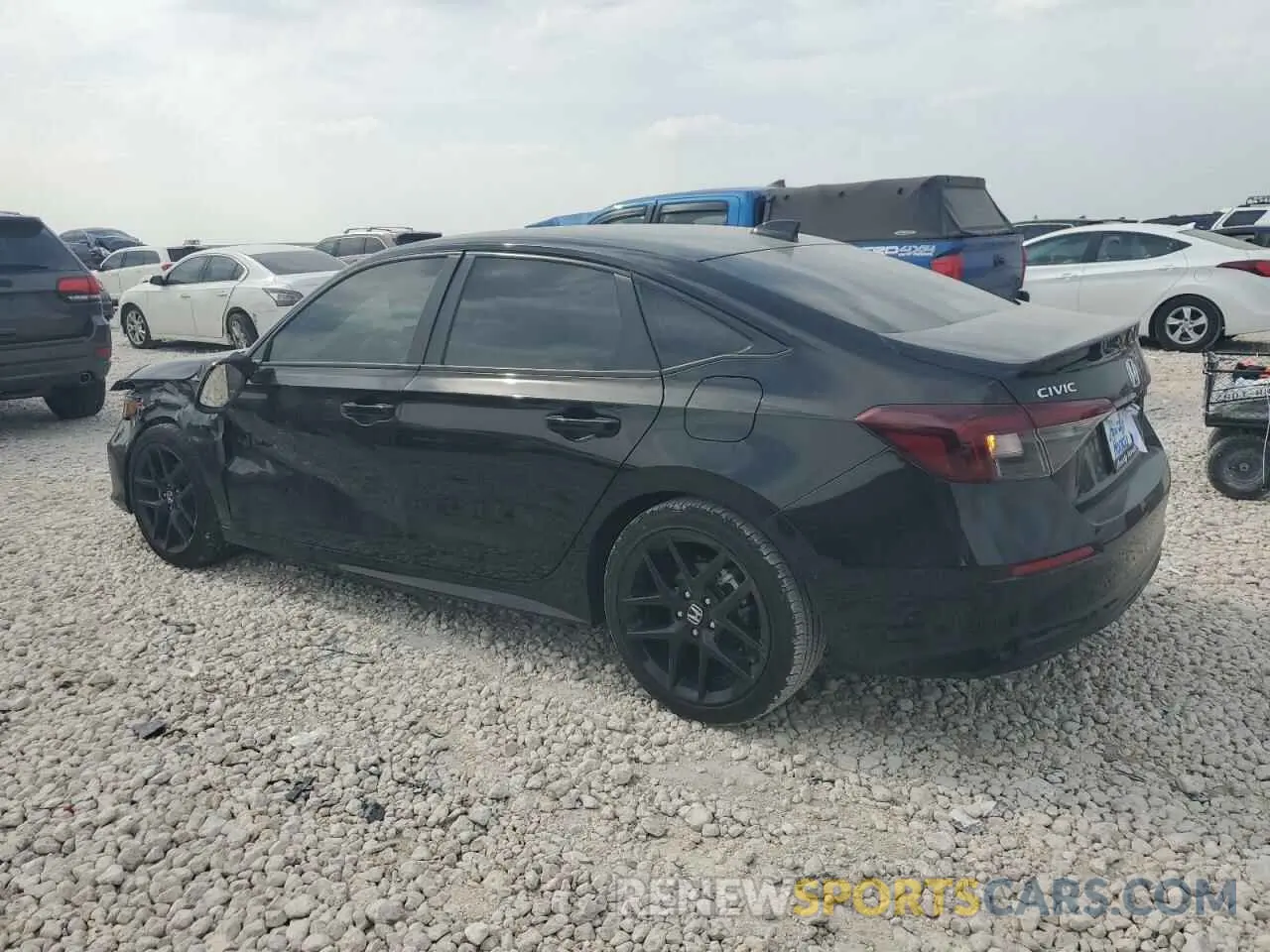 2 Photograph of a damaged car 2HGFE2F51SH570874 HONDA CIVIC 2025