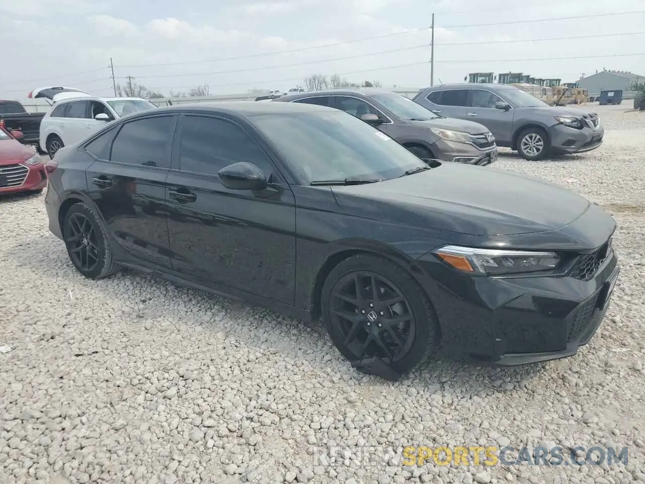 4 Photograph of a damaged car 2HGFE2F51SH570874 HONDA CIVIC 2025