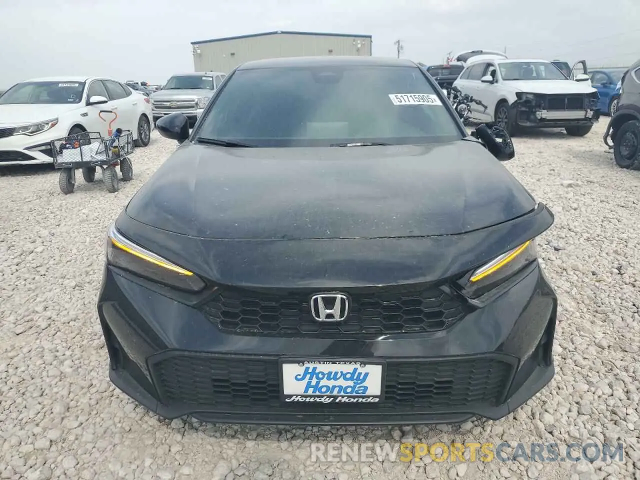 5 Photograph of a damaged car 2HGFE2F51SH570874 HONDA CIVIC 2025