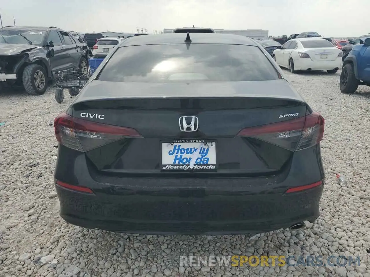 6 Photograph of a damaged car 2HGFE2F51SH570874 HONDA CIVIC 2025