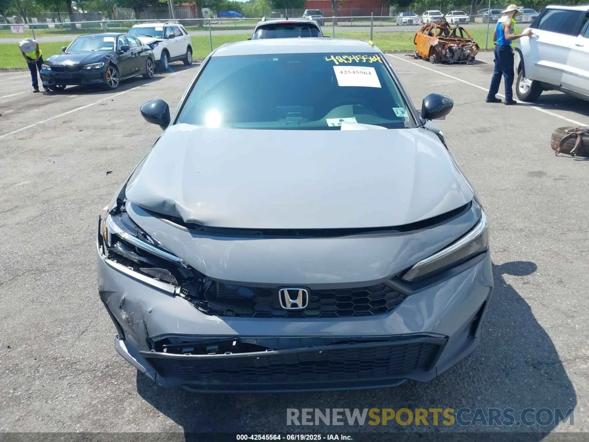 12 Photograph of a damaged car 2HGFE2F51SH573354 HONDA CIVIC 2025