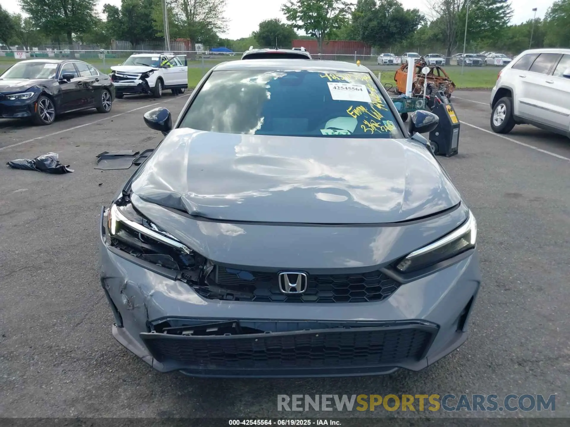 6 Photograph of a damaged car 2HGFE2F51SH573354 HONDA CIVIC 2025