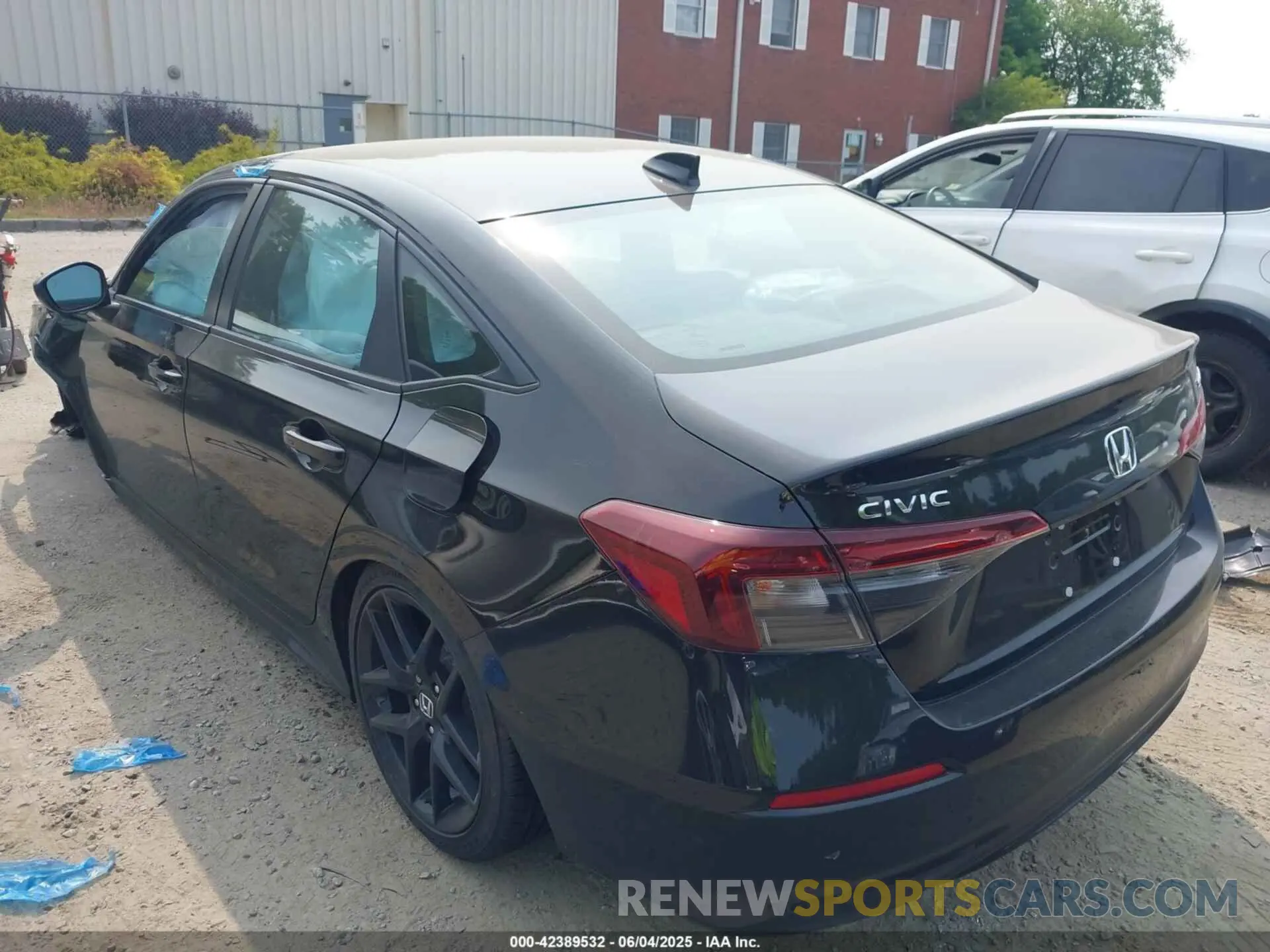 3 Photograph of a damaged car 2HGFE2F51SH586461 HONDA CIVIC 2025