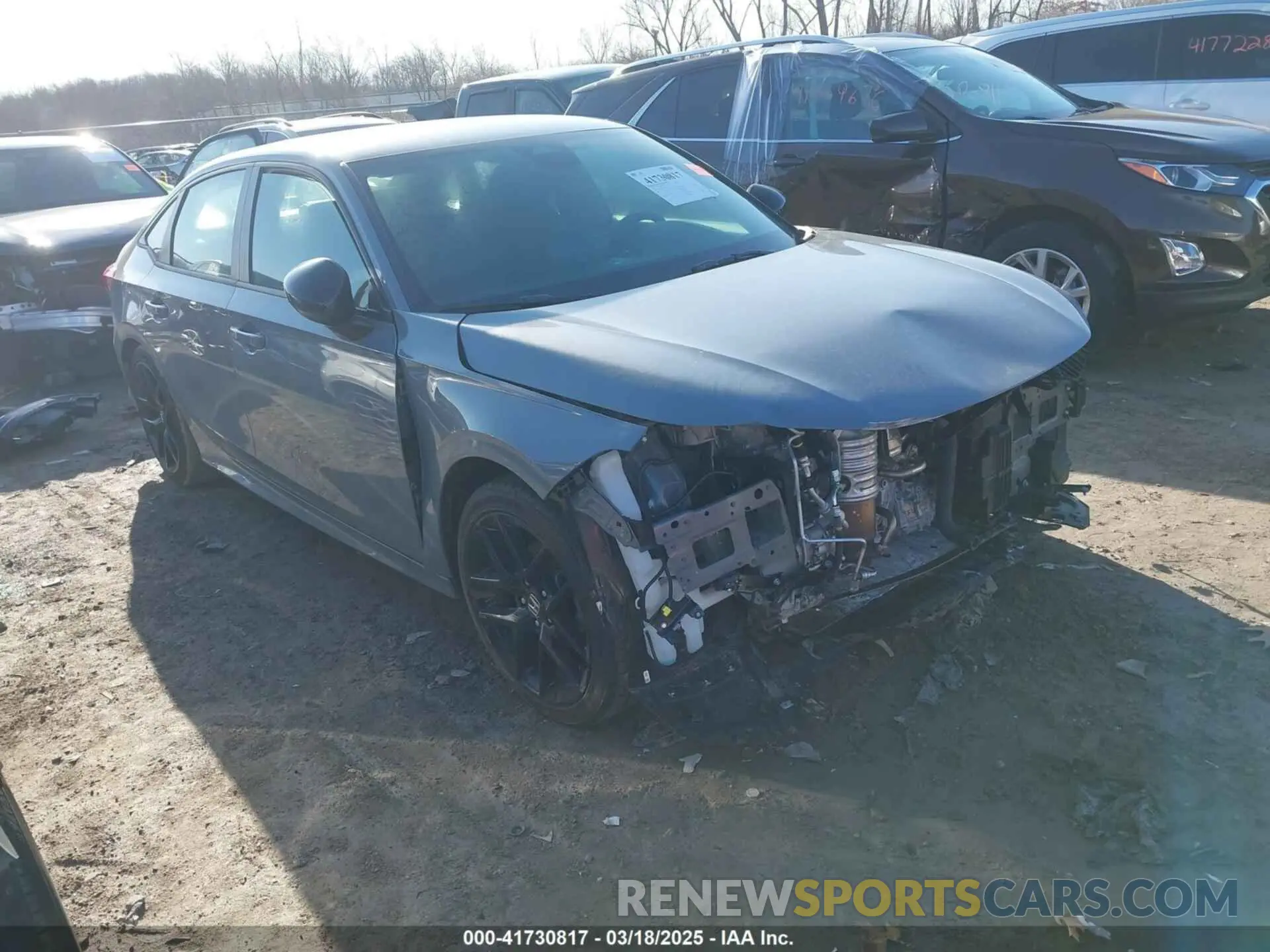 1 Photograph of a damaged car 2HGFE2F52SH507461 HONDA CIVIC 2025