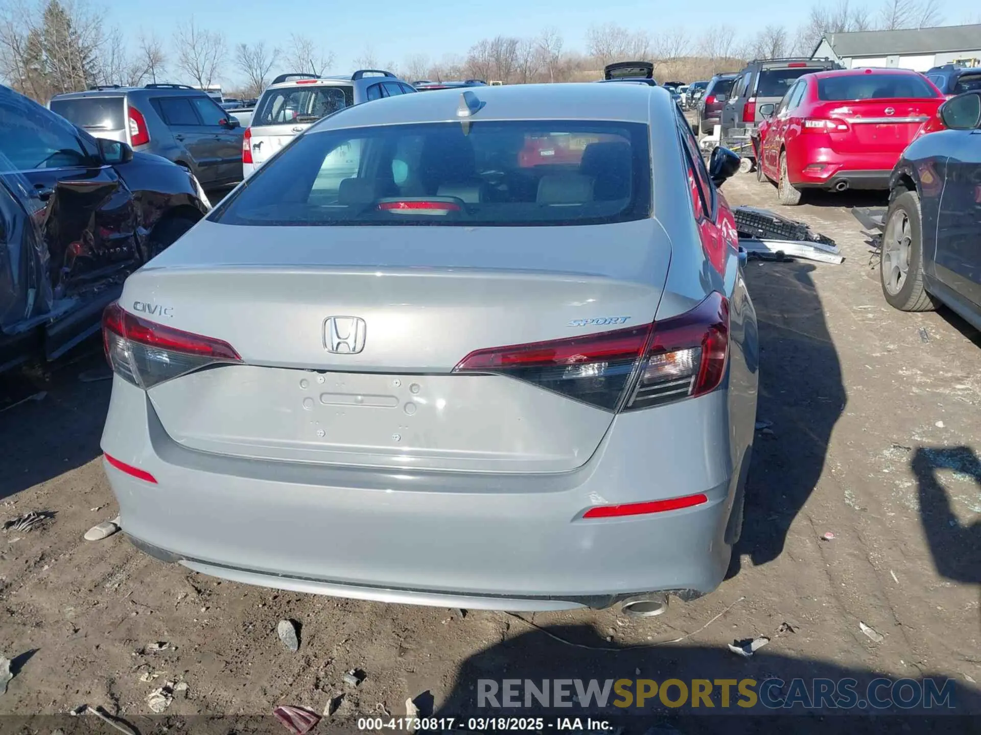 17 Photograph of a damaged car 2HGFE2F52SH507461 HONDA CIVIC 2025