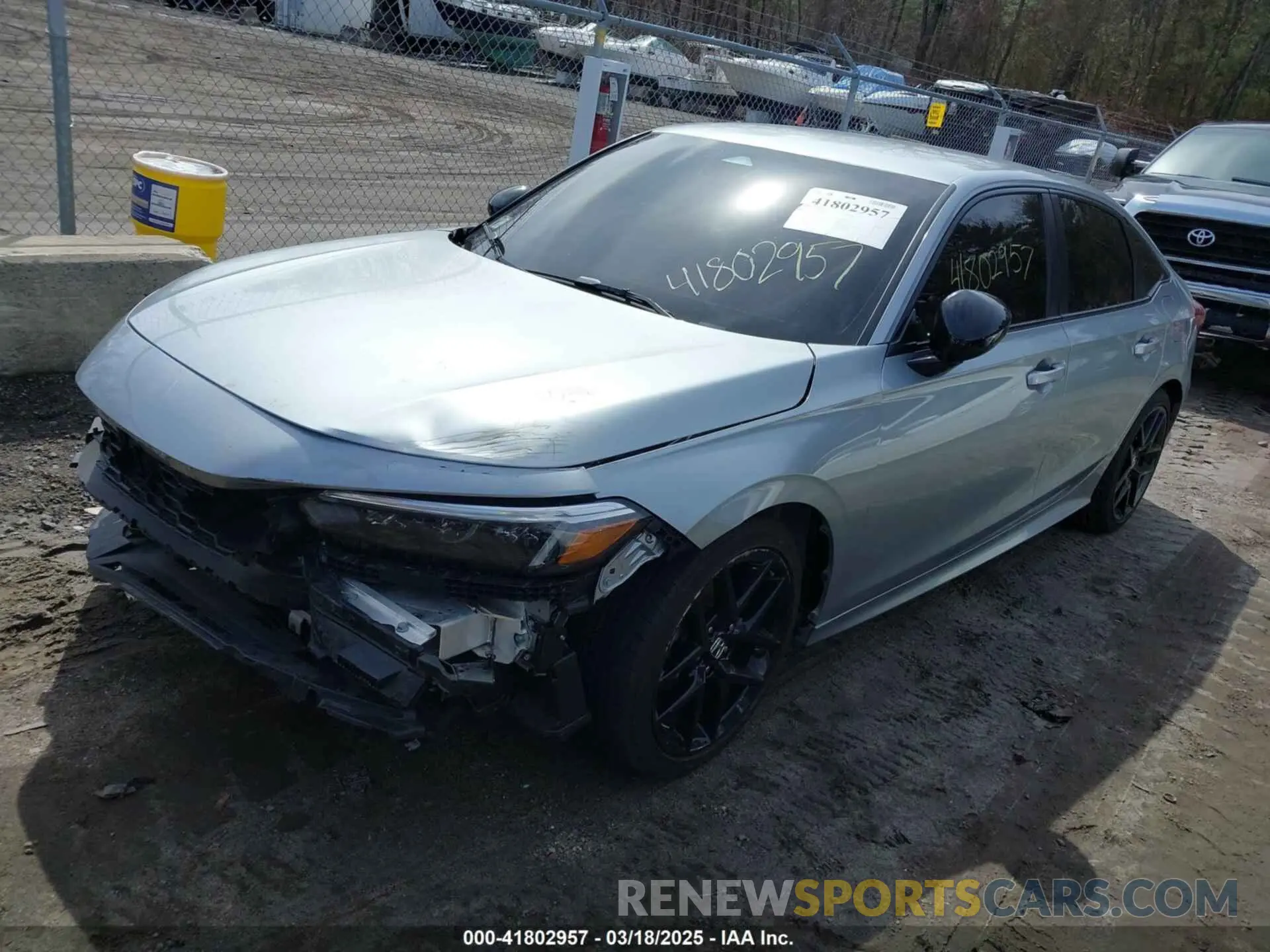 2 Photograph of a damaged car 2HGFE2F52SH513826 HONDA CIVIC 2025