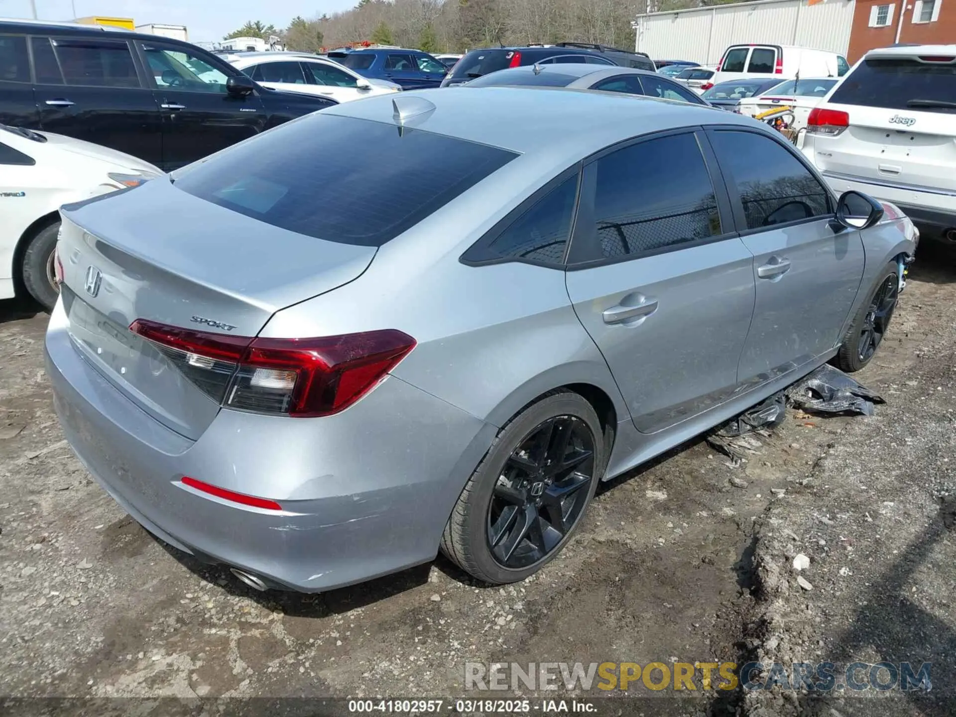 4 Photograph of a damaged car 2HGFE2F52SH513826 HONDA CIVIC 2025