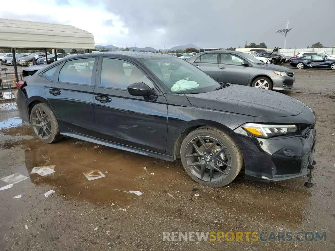 4 Photograph of a damaged car 2HGFE2F52SH526575 HONDA CIVIC 2025