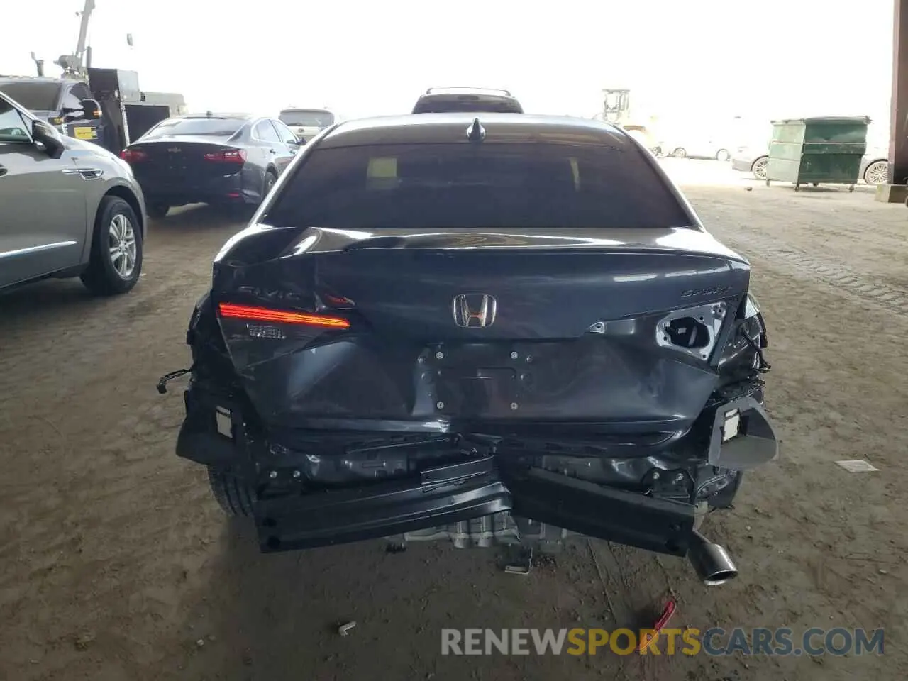 6 Photograph of a damaged car 2HGFE2F52SH526754 HONDA CIVIC 2025