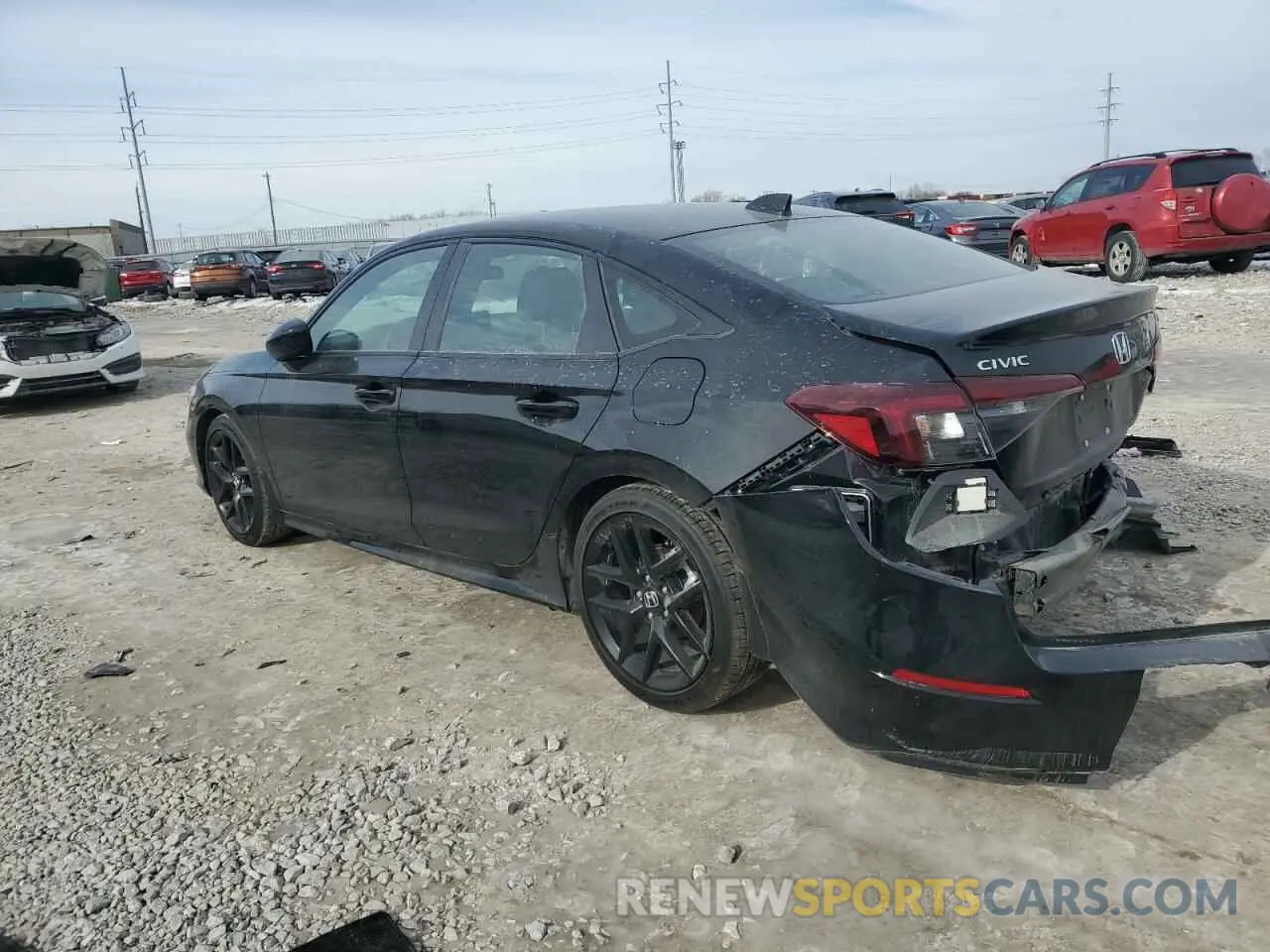 2 Photograph of a damaged car 2HGFE2F52SH535535 HONDA CIVIC 2025