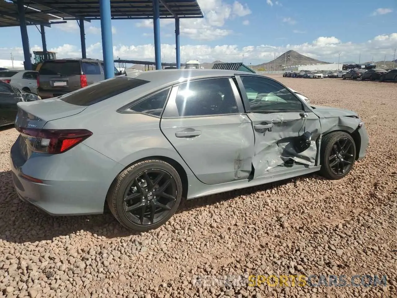 3 Photograph of a damaged car 2HGFE2F52SH537253 HONDA CIVIC 2025
