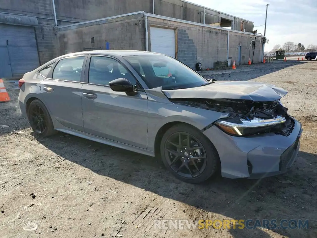 4 Photograph of a damaged car 2HGFE2F52SH543585 HONDA CIVIC 2025
