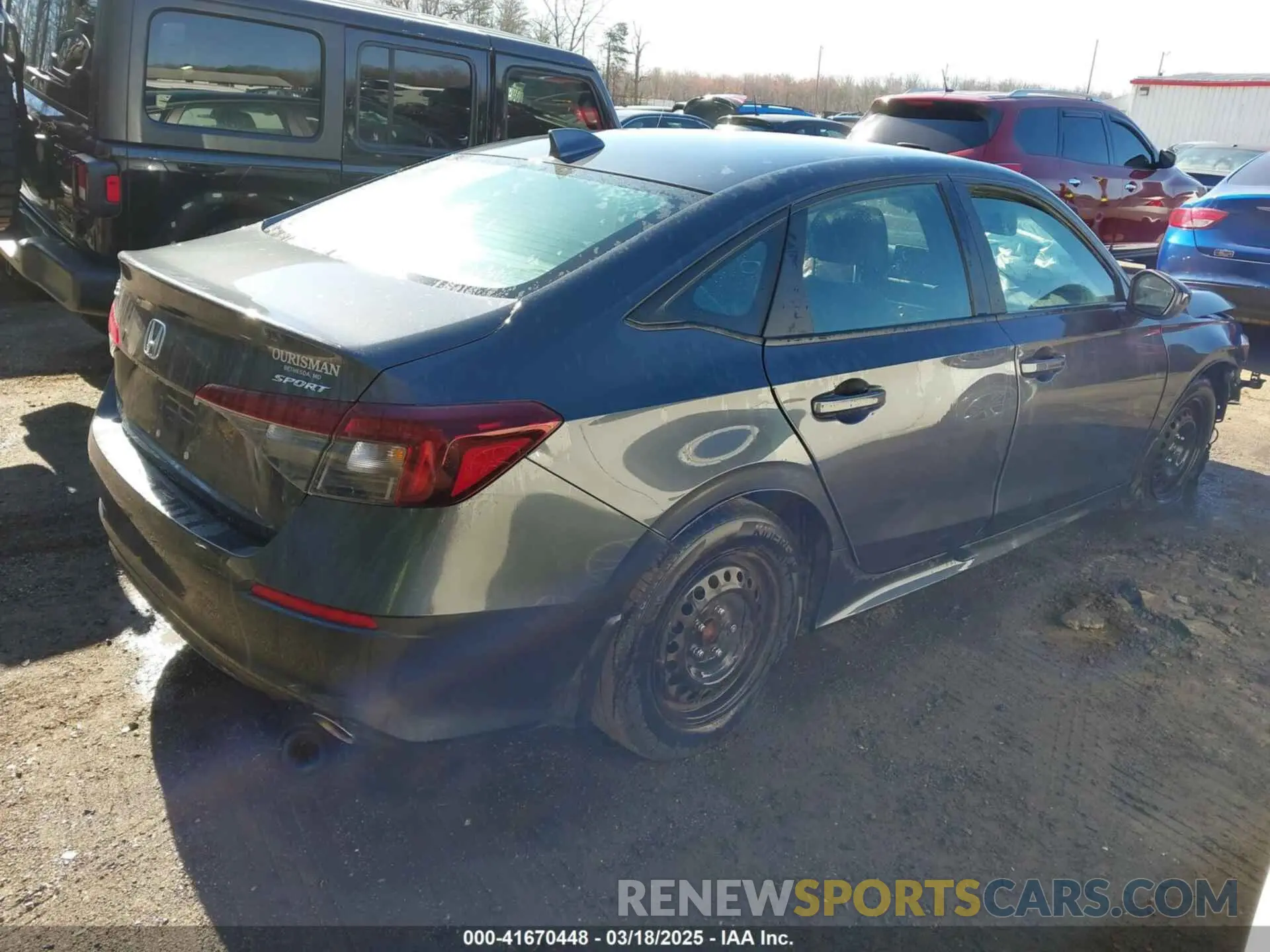 4 Photograph of a damaged car 2HGFE2F52SH544588 HONDA CIVIC 2025