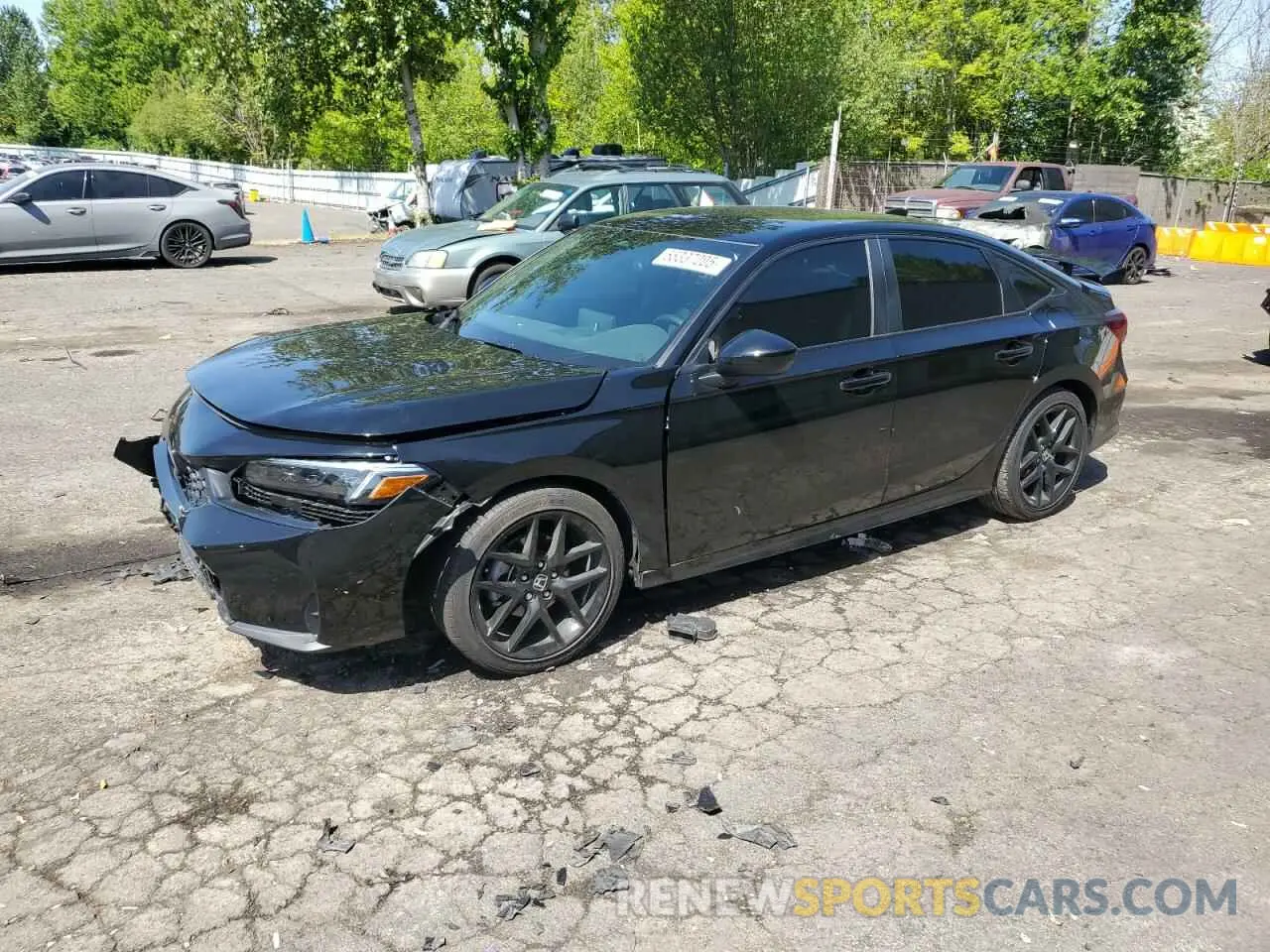 1 Photograph of a damaged car 2HGFE2F52SH549127 HONDA CIVIC 2025