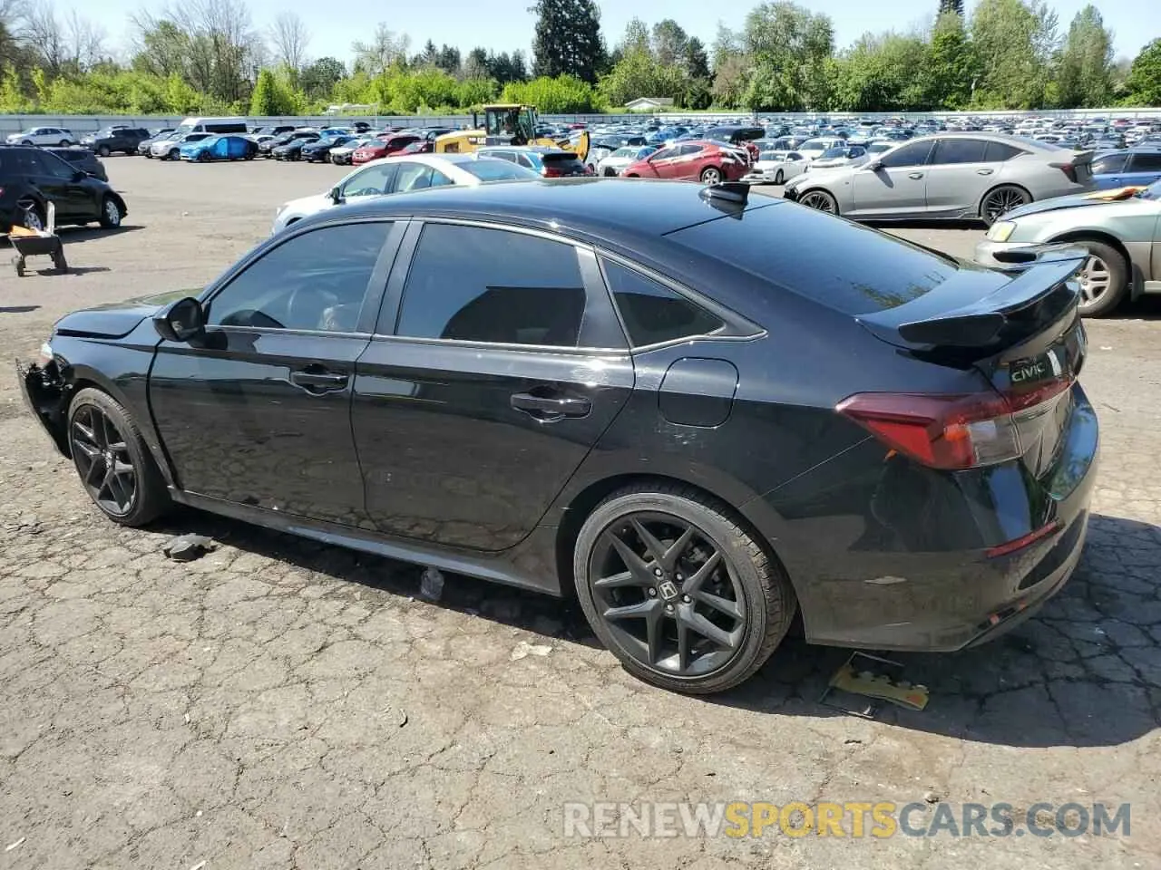 2 Photograph of a damaged car 2HGFE2F52SH549127 HONDA CIVIC 2025