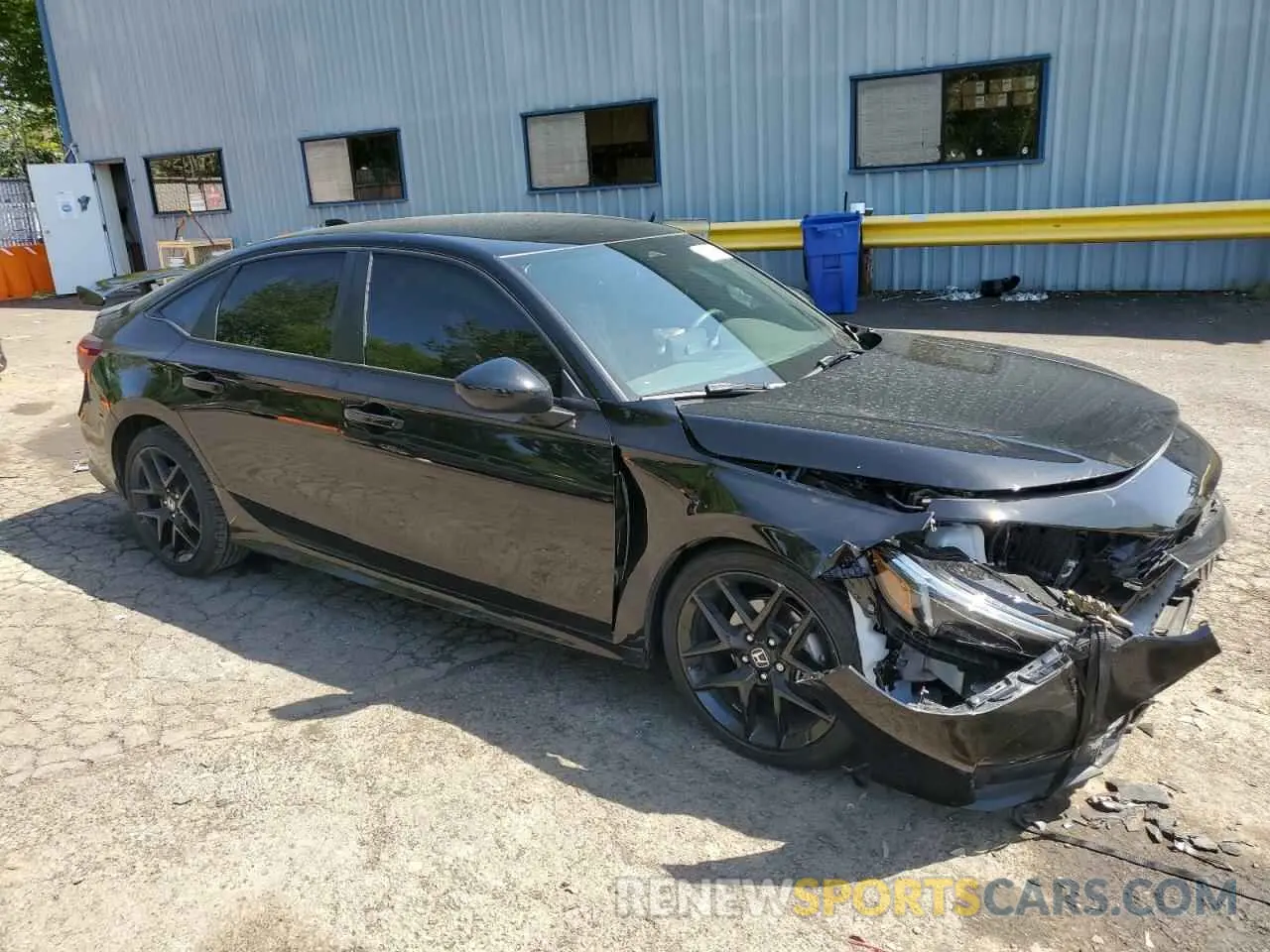 4 Photograph of a damaged car 2HGFE2F52SH549127 HONDA CIVIC 2025