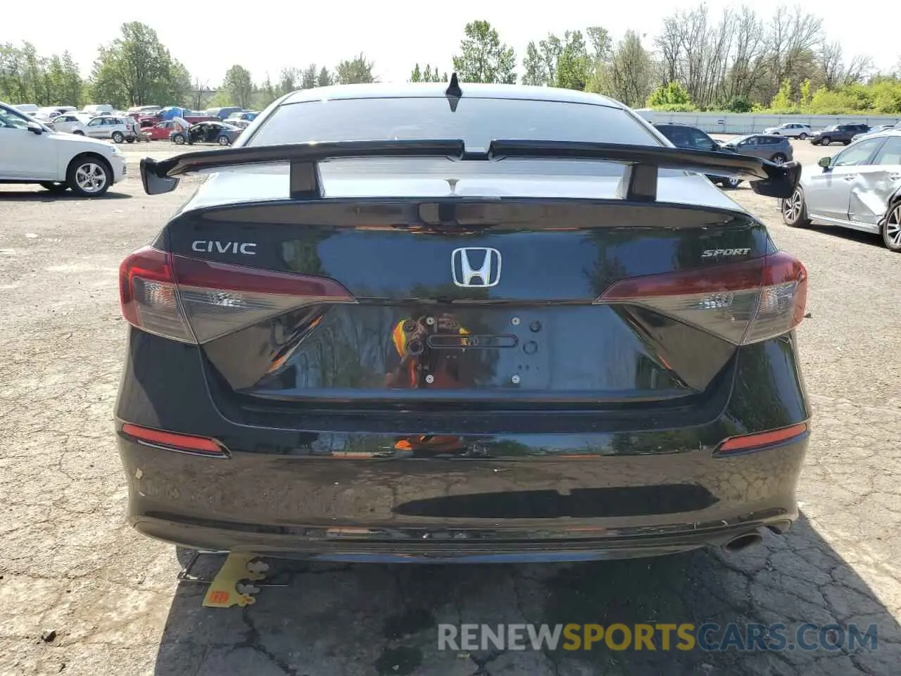 6 Photograph of a damaged car 2HGFE2F52SH549127 HONDA CIVIC 2025