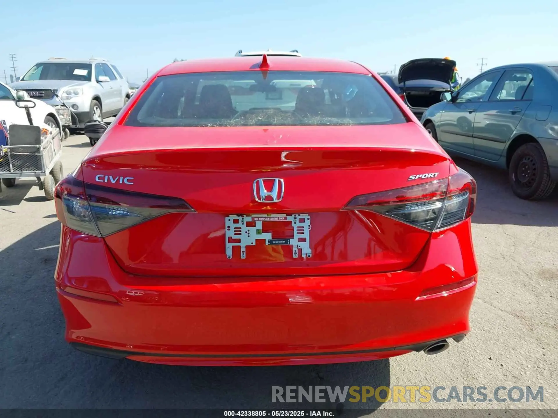 16 Photograph of a damaged car 2HGFE2F52SH551685 HONDA CIVIC 2025