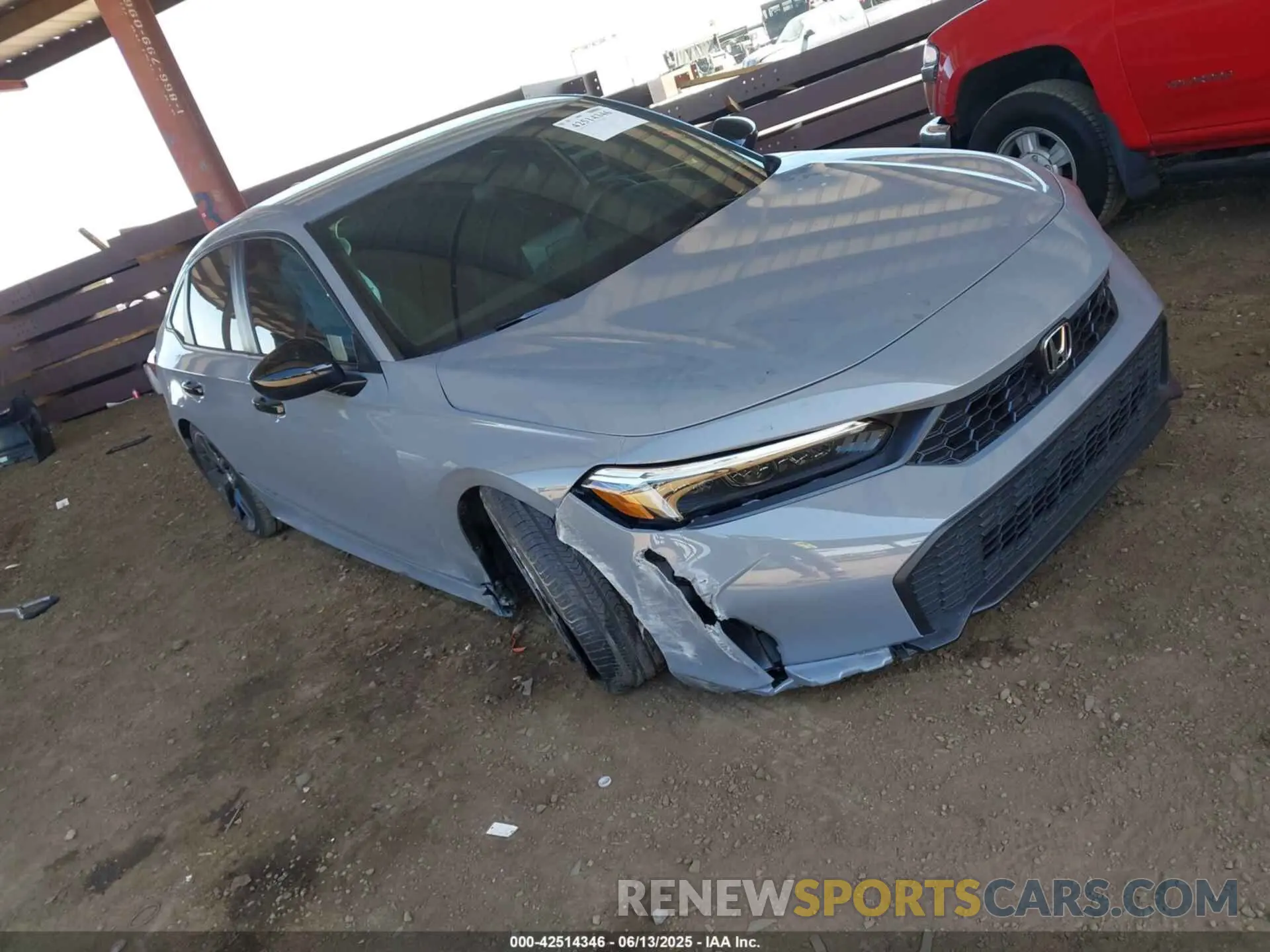 1 Photograph of a damaged car 2HGFE2F52SH556059 HONDA CIVIC 2025