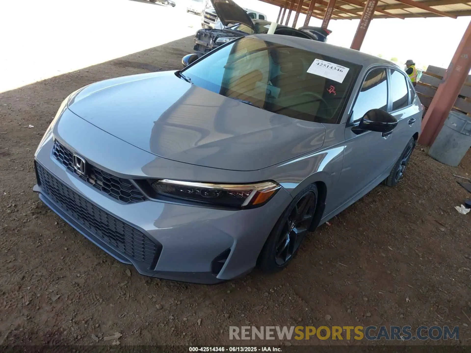 2 Photograph of a damaged car 2HGFE2F52SH556059 HONDA CIVIC 2025