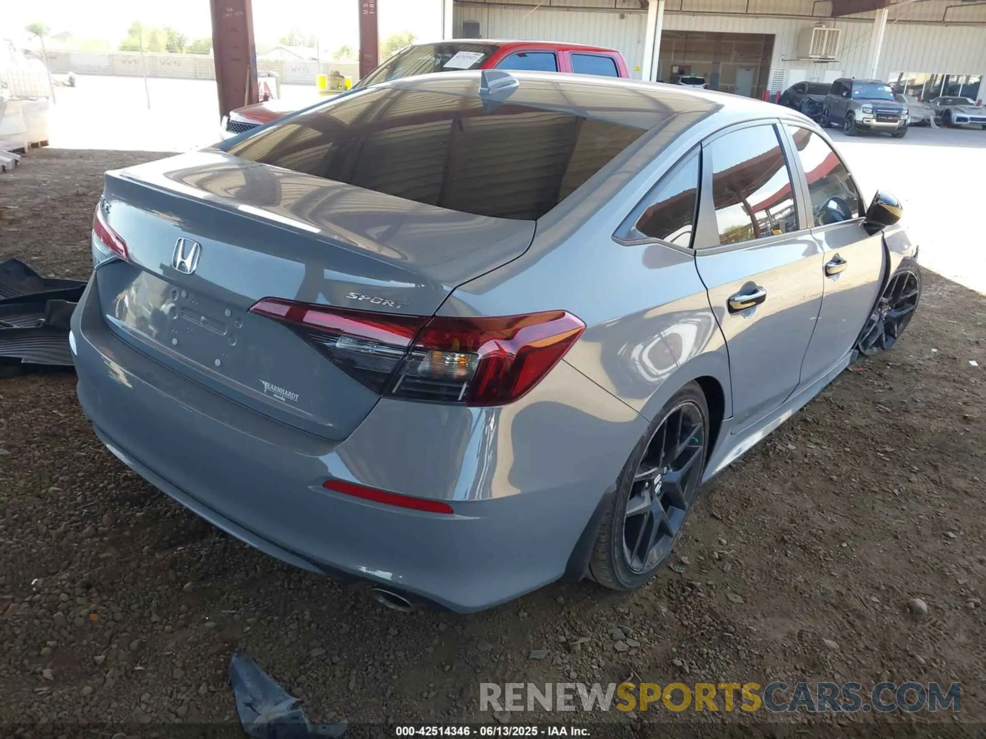 4 Photograph of a damaged car 2HGFE2F52SH556059 HONDA CIVIC 2025