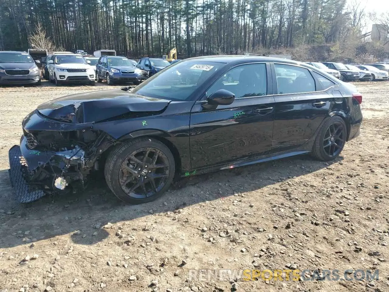 1 Photograph of a damaged car 2HGFE2F52SH557941 HONDA CIVIC 2025