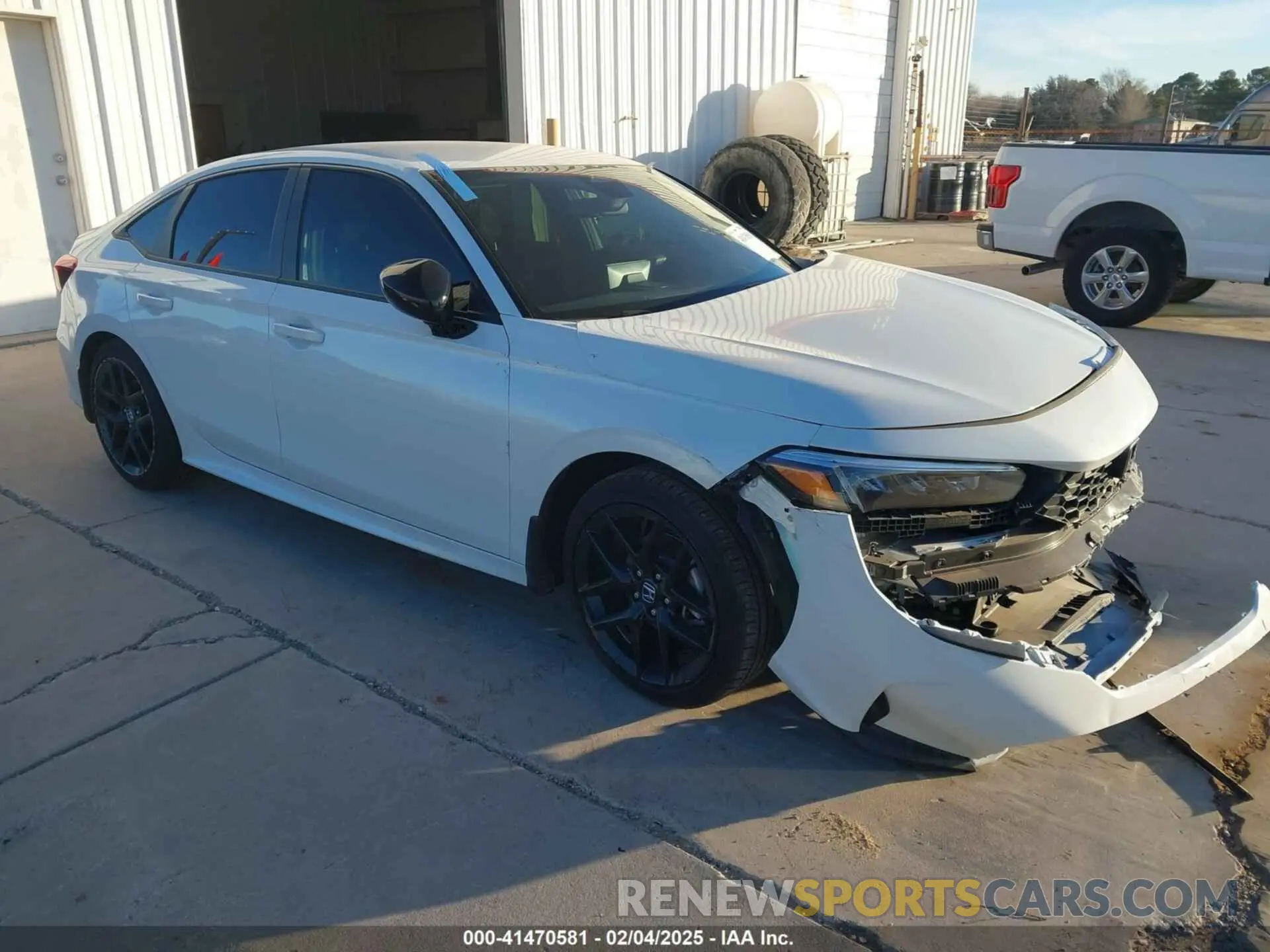 1 Photograph of a damaged car 2HGFE2F52SH558846 HONDA CIVIC 2025