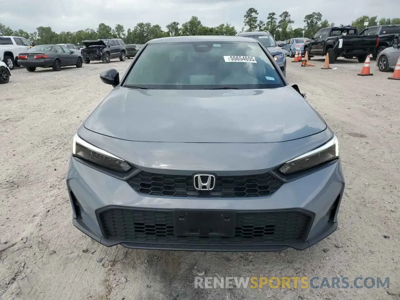 5 Photograph of a damaged car 2HGFE2F52SH563805 HONDA CIVIC 2025