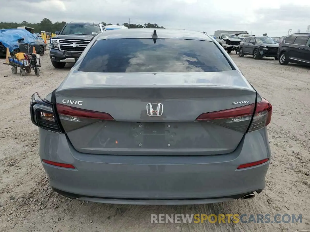 6 Photograph of a damaged car 2HGFE2F52SH563805 HONDA CIVIC 2025