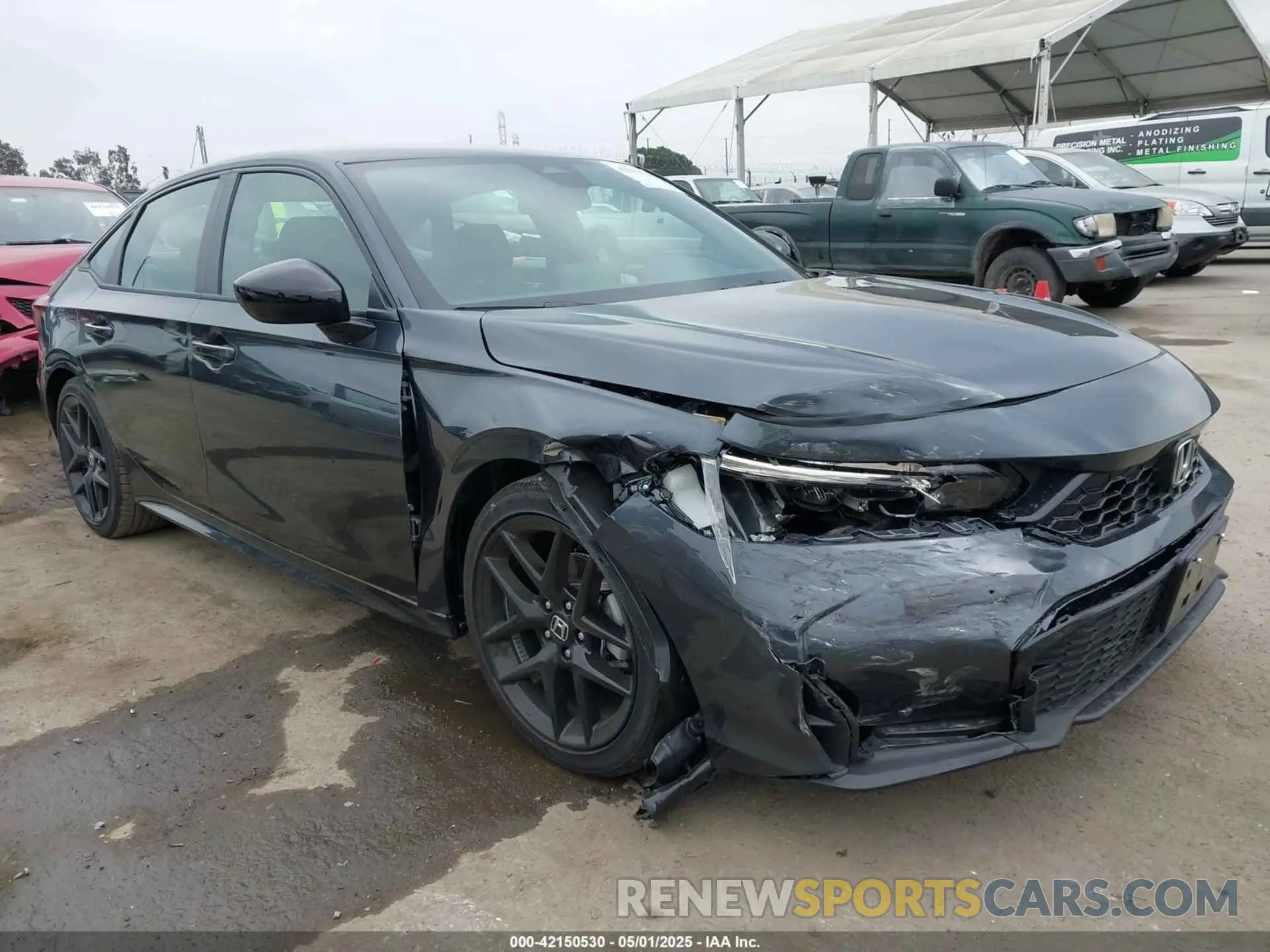 1 Photograph of a damaged car 2HGFE2F52SH567501 HONDA CIVIC 2025
