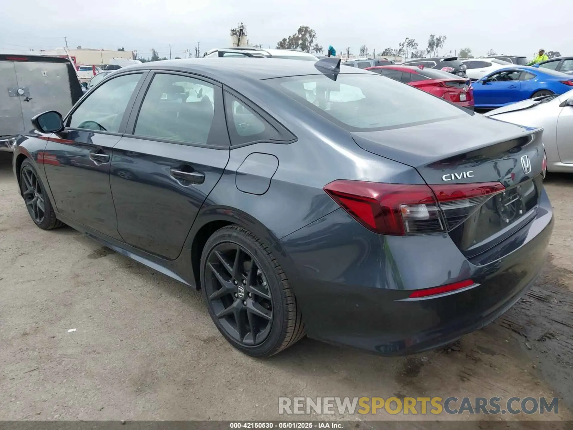 3 Photograph of a damaged car 2HGFE2F52SH567501 HONDA CIVIC 2025