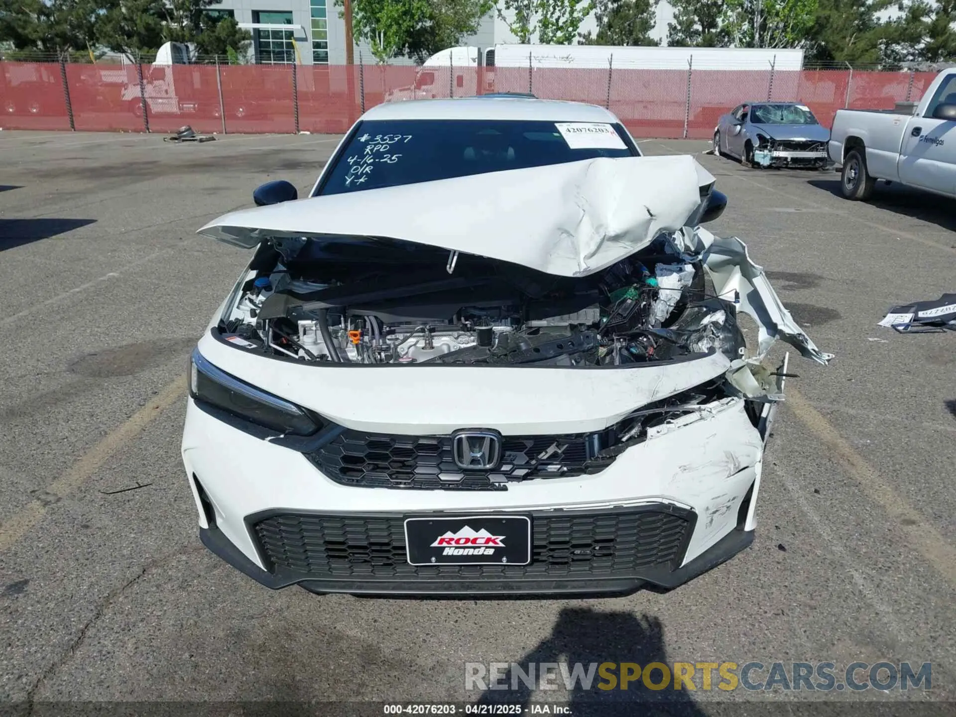 11 Photograph of a damaged car 2HGFE2F52SH576361 HONDA CIVIC 2025