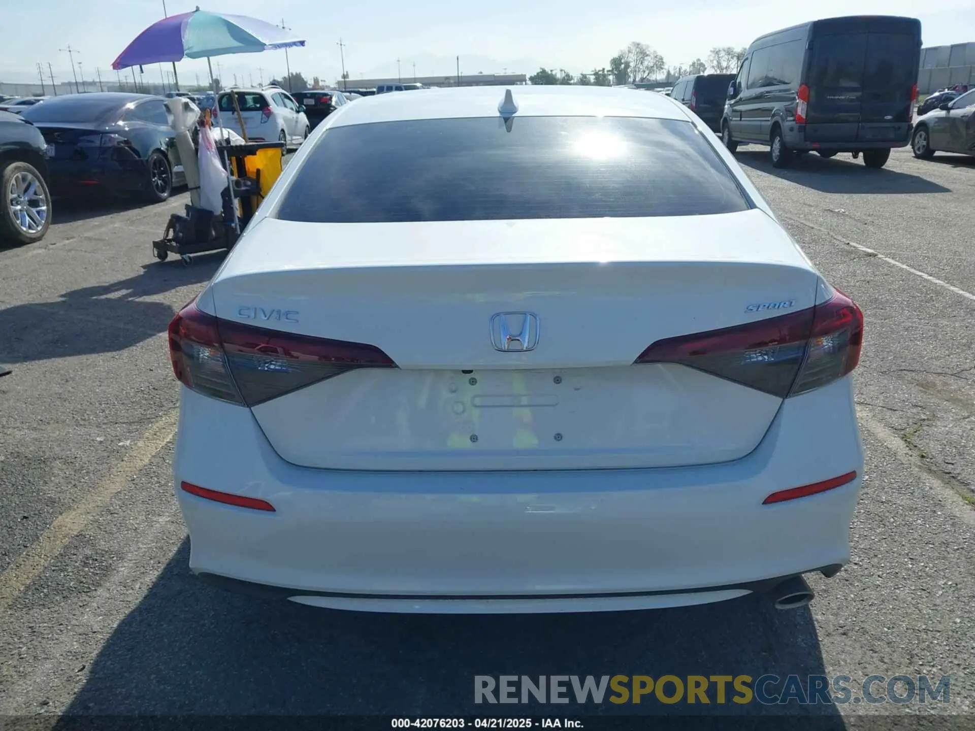 15 Photograph of a damaged car 2HGFE2F52SH576361 HONDA CIVIC 2025