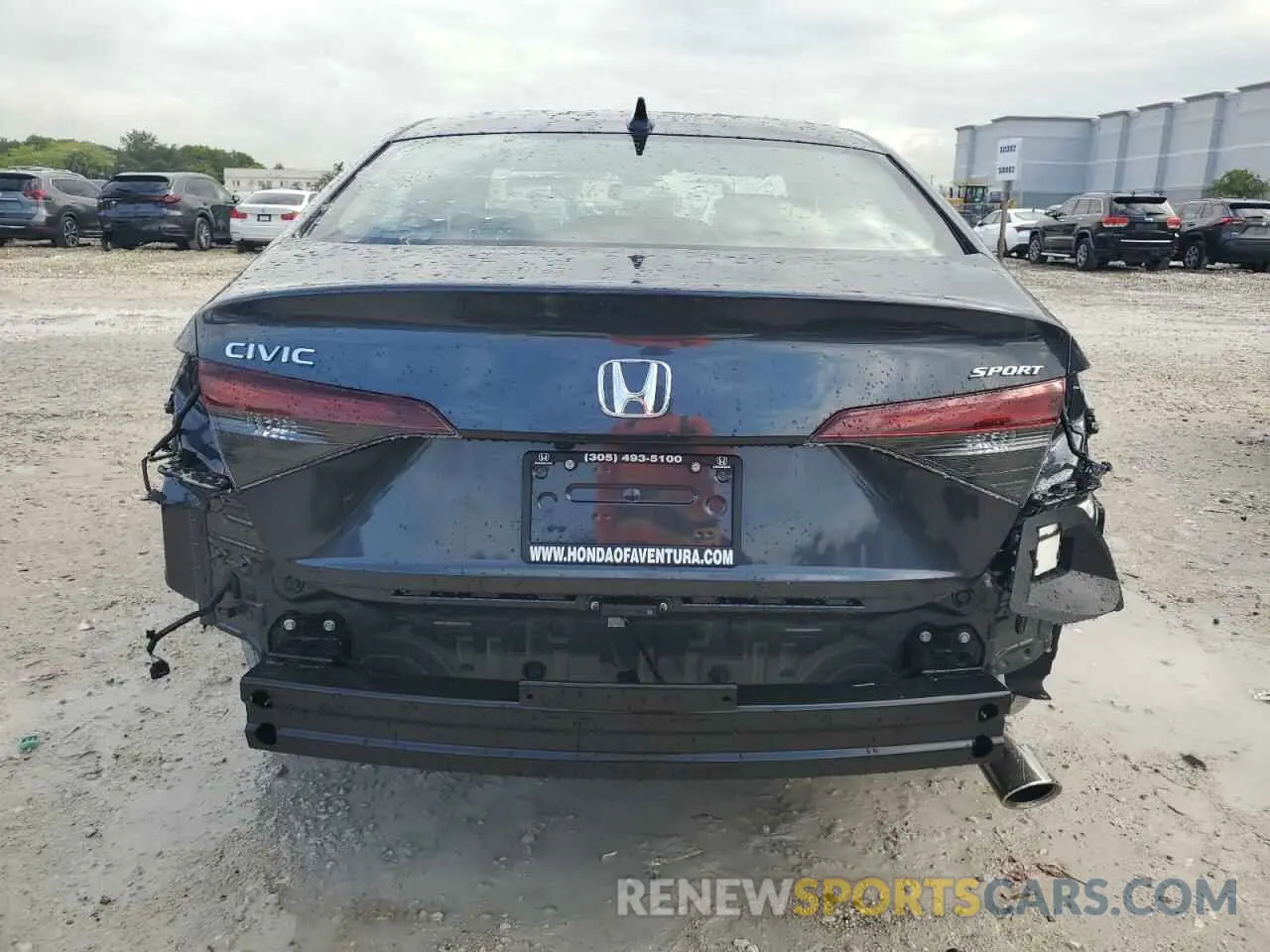 6 Photograph of a damaged car 2HGFE2F52SH578840 HONDA CIVIC 2025