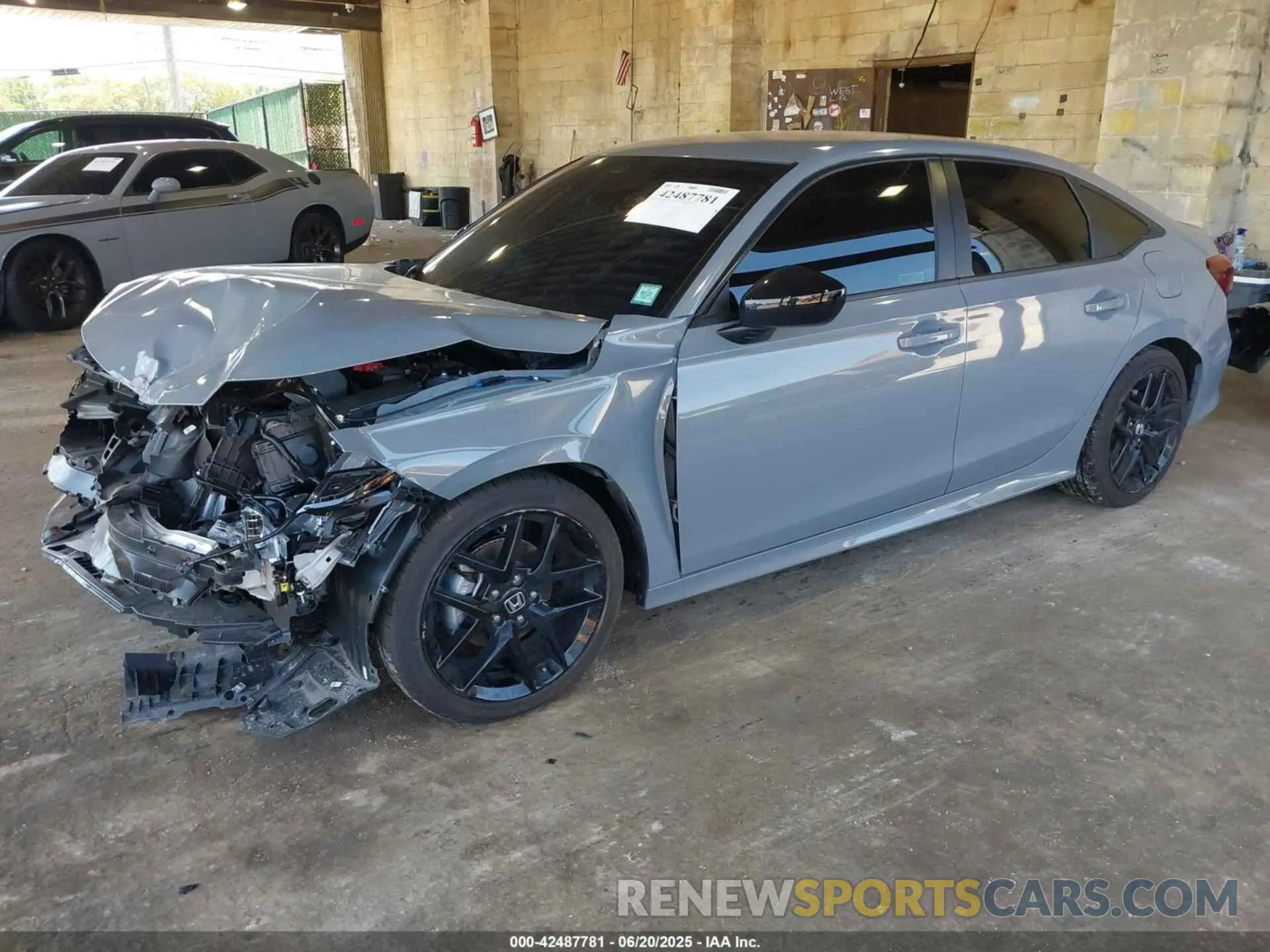 2 Photograph of a damaged car 2HGFE2F52SH580426 HONDA CIVIC 2025