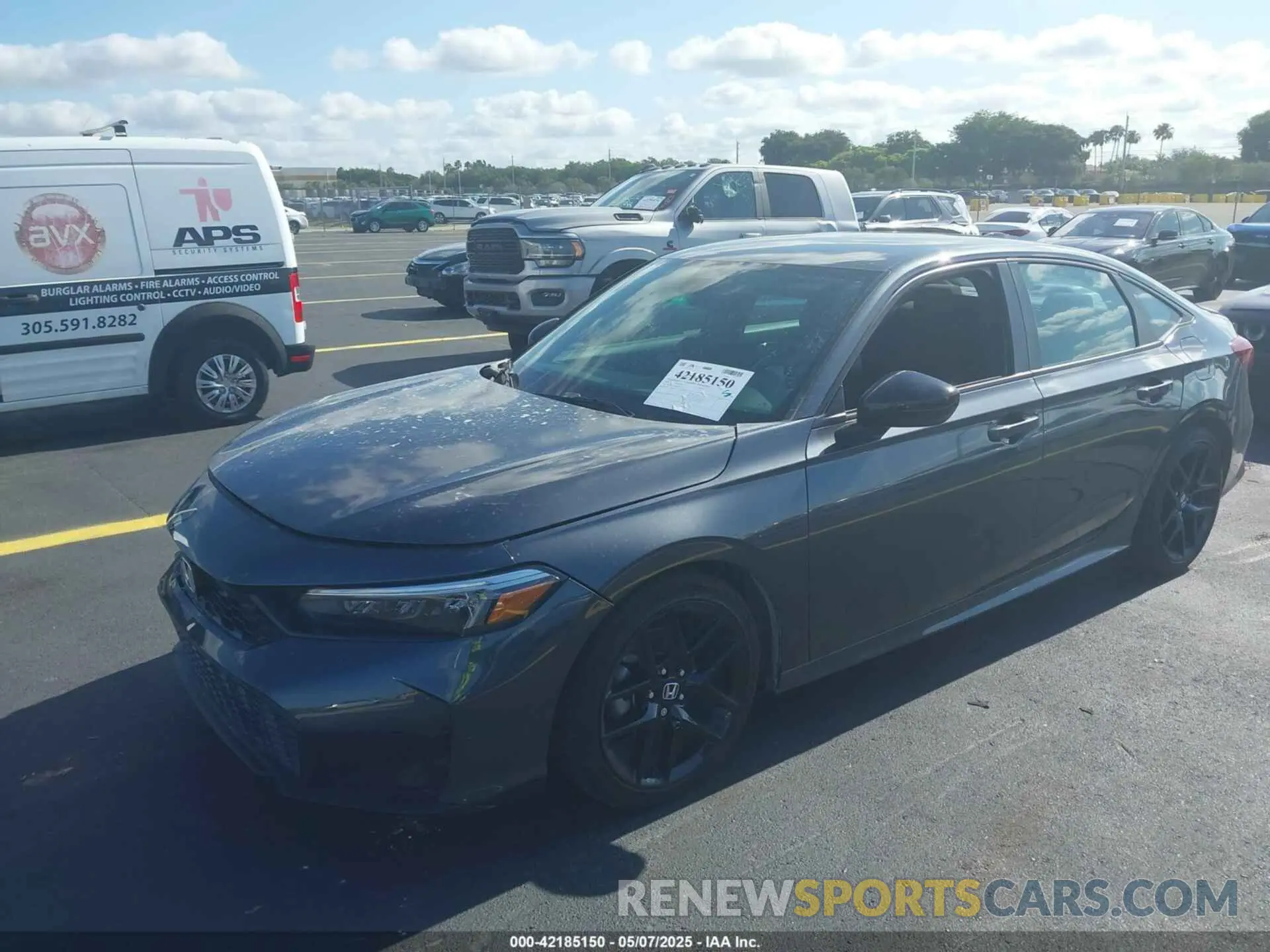 2 Photograph of a damaged car 2HGFE2F53SH501930 HONDA CIVIC 2025