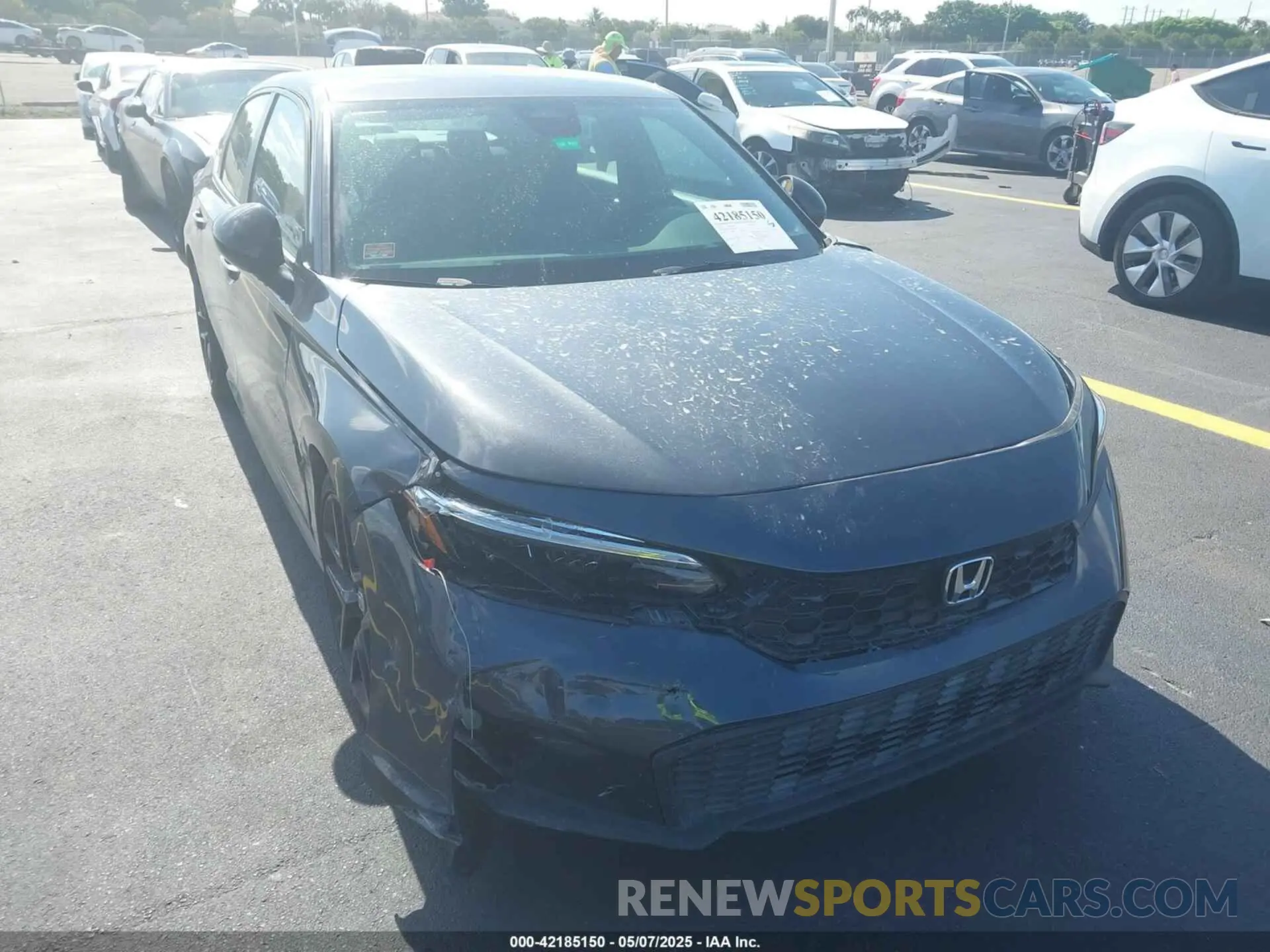 6 Photograph of a damaged car 2HGFE2F53SH501930 HONDA CIVIC 2025
