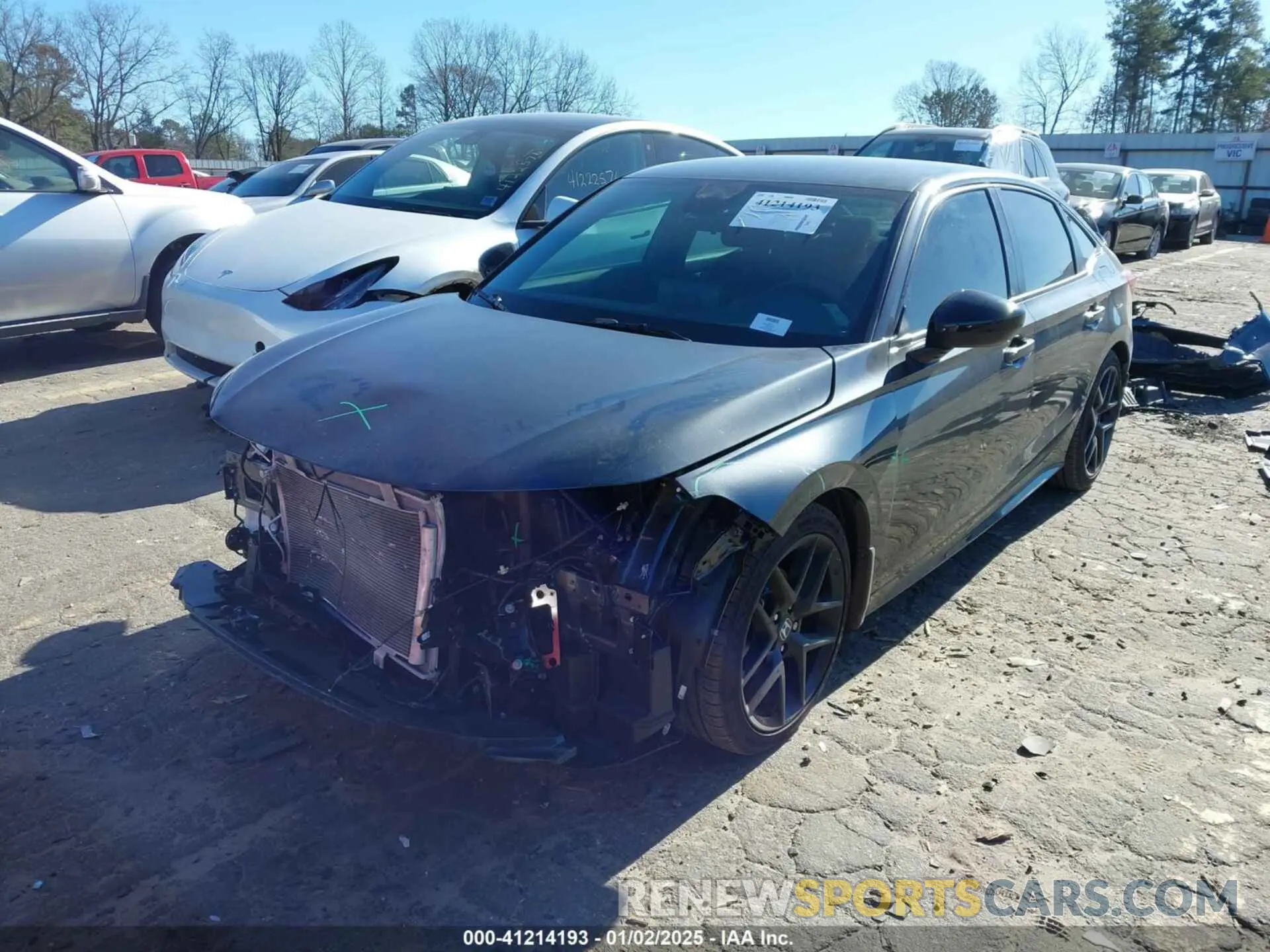 2 Photograph of a damaged car 2HGFE2F53SH504584 HONDA CIVIC 2025