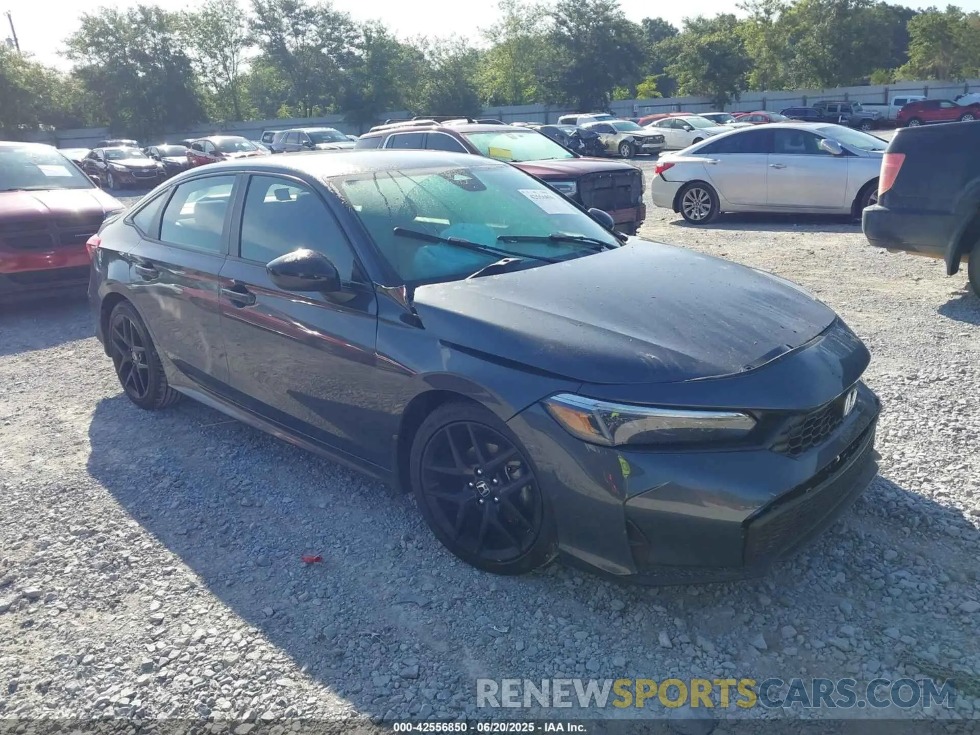 1 Photograph of a damaged car 2HGFE2F53SH518291 HONDA CIVIC 2025
