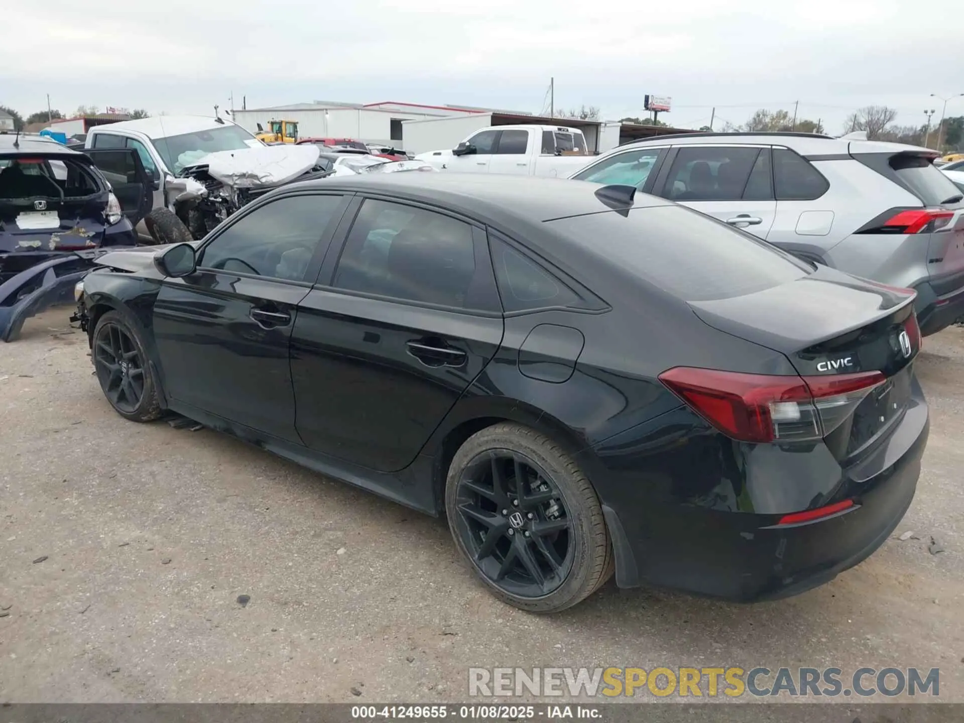 3 Photograph of a damaged car 2HGFE2F53SH520560 HONDA CIVIC 2025