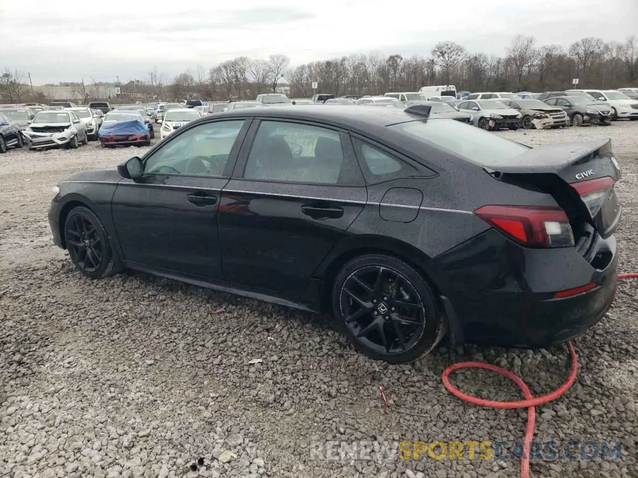 2 Photograph of a damaged car 2HGFE2F53SH520591 HONDA CIVIC 2025
